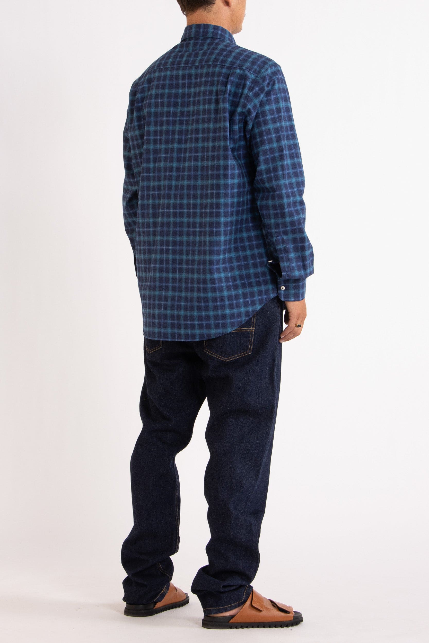 Flynn Check Cotton Shirt