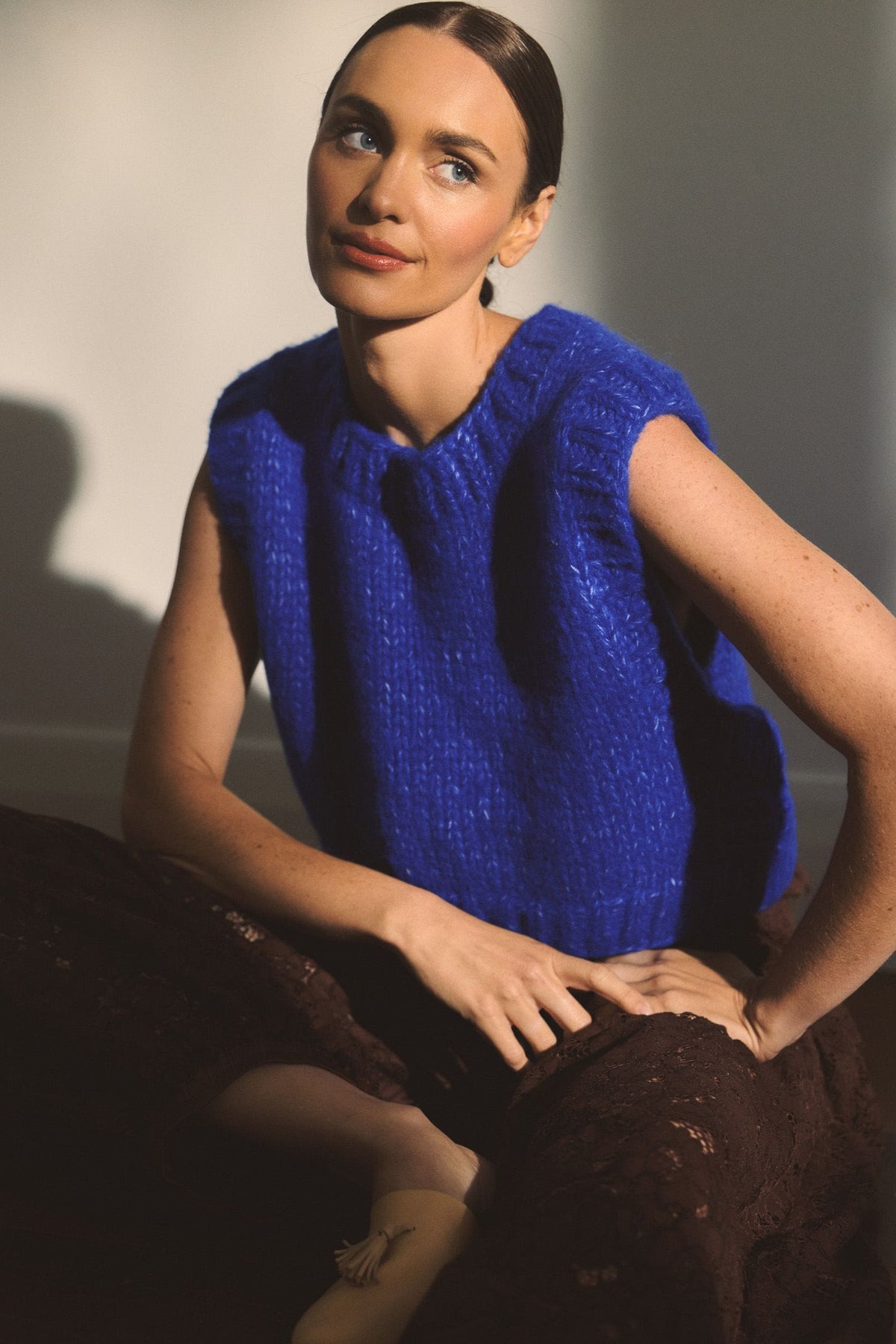 Beatrix Hand-Knit Vest