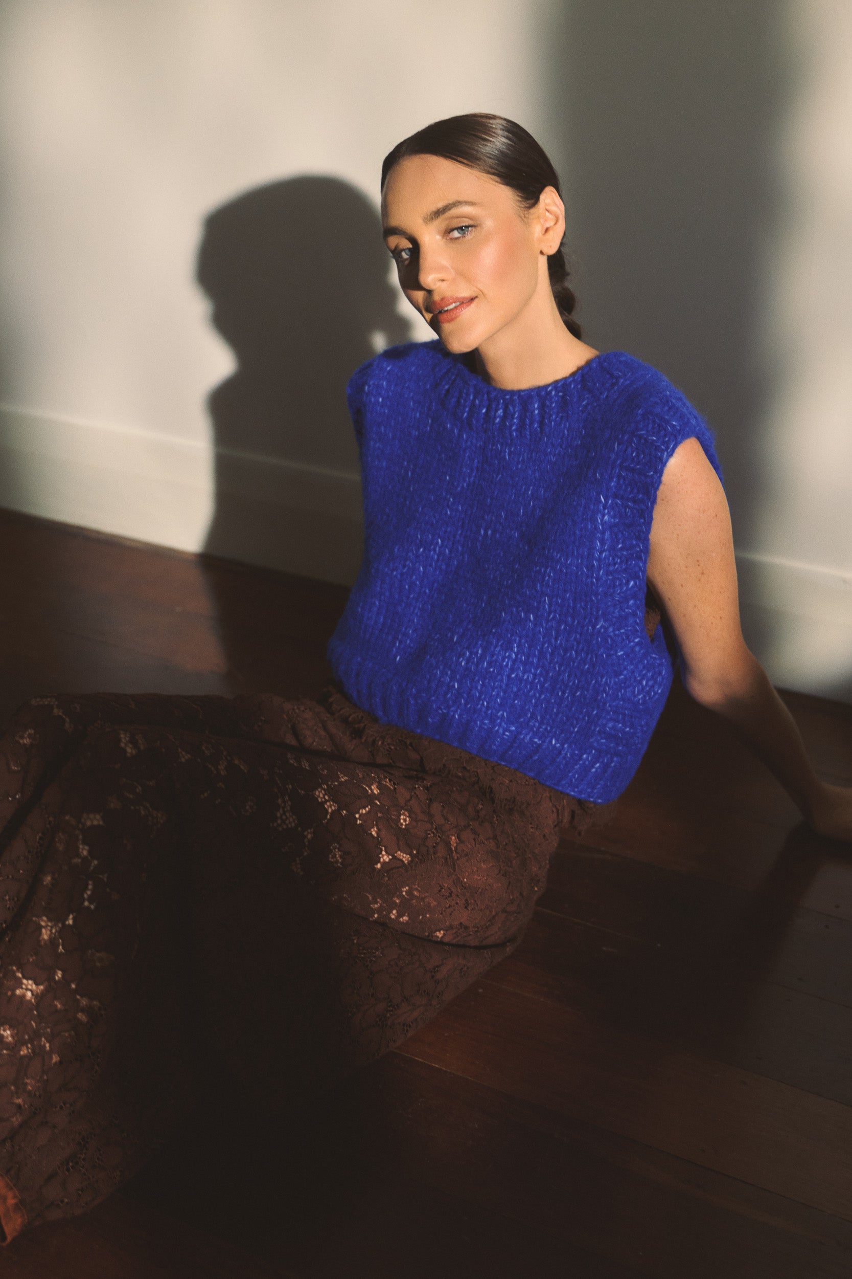 Beatrix Hand-Knit Vest