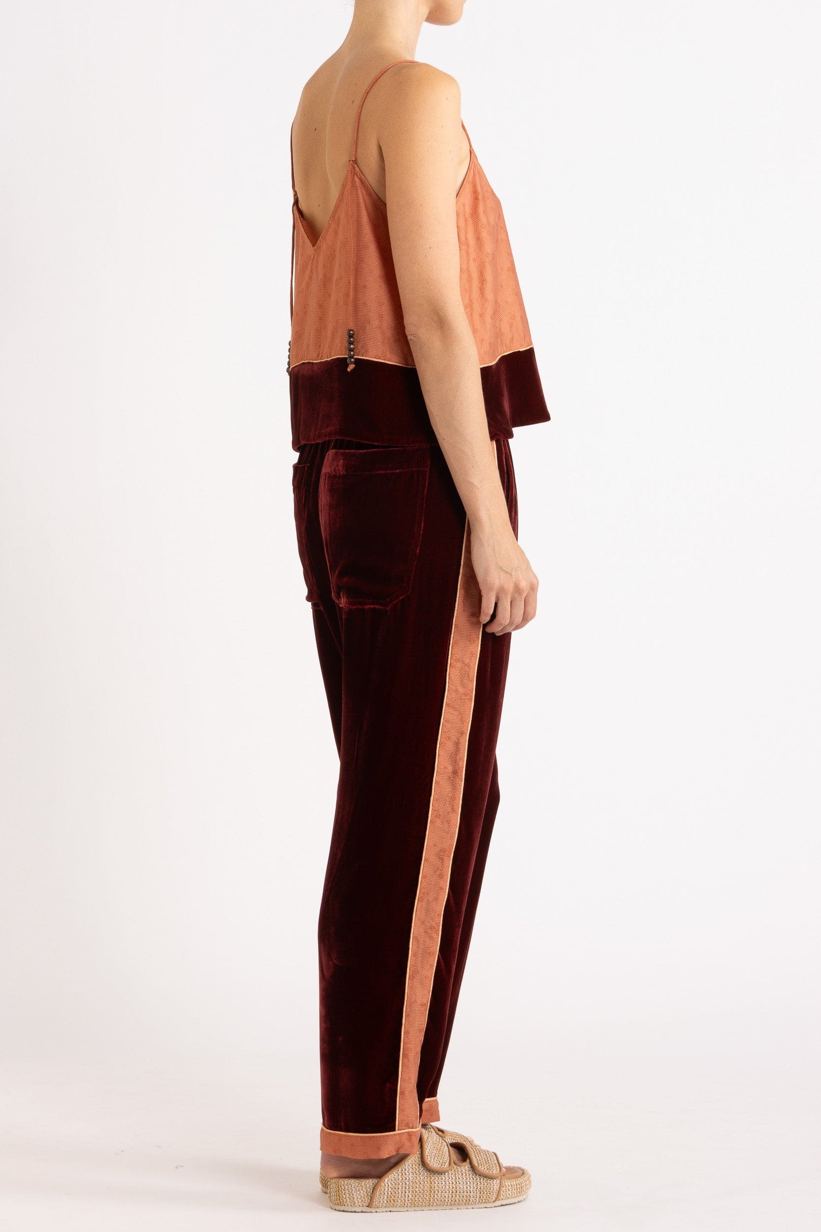 Deme Velvet Satin Cami