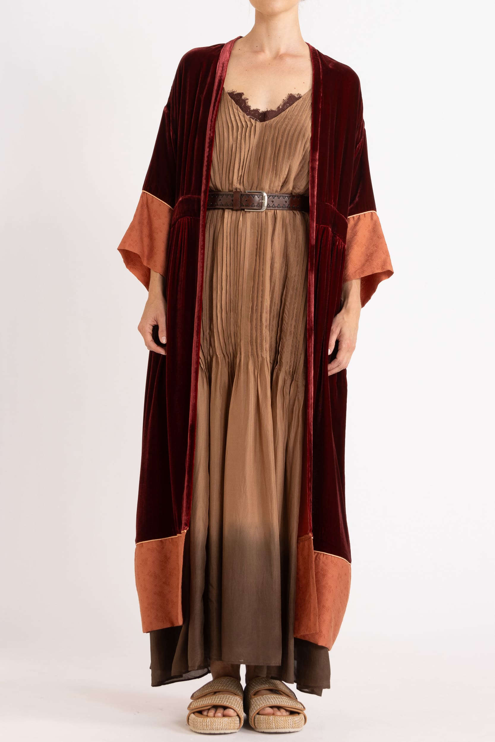 Kimberley Embossed Leather Belt