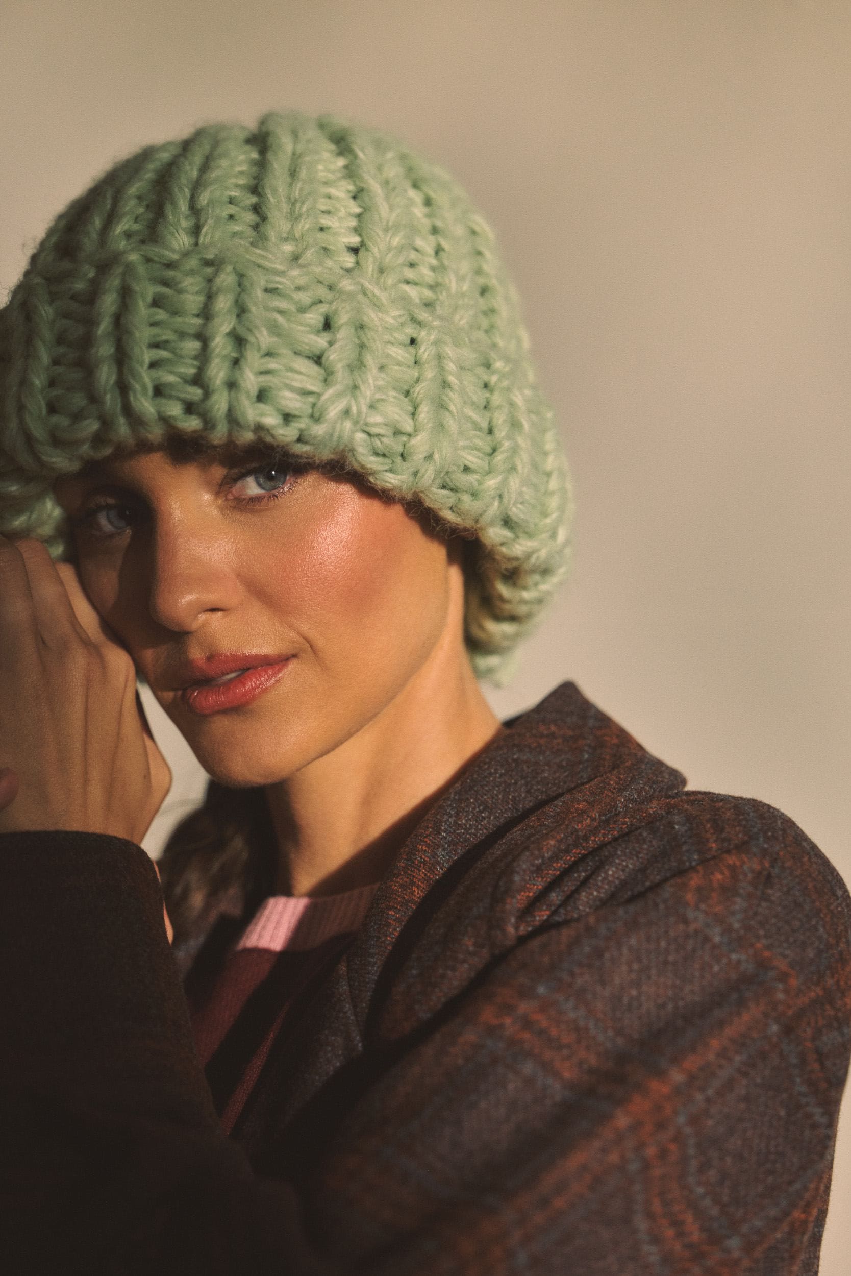 Beatrix Hand-Knit Beanie
