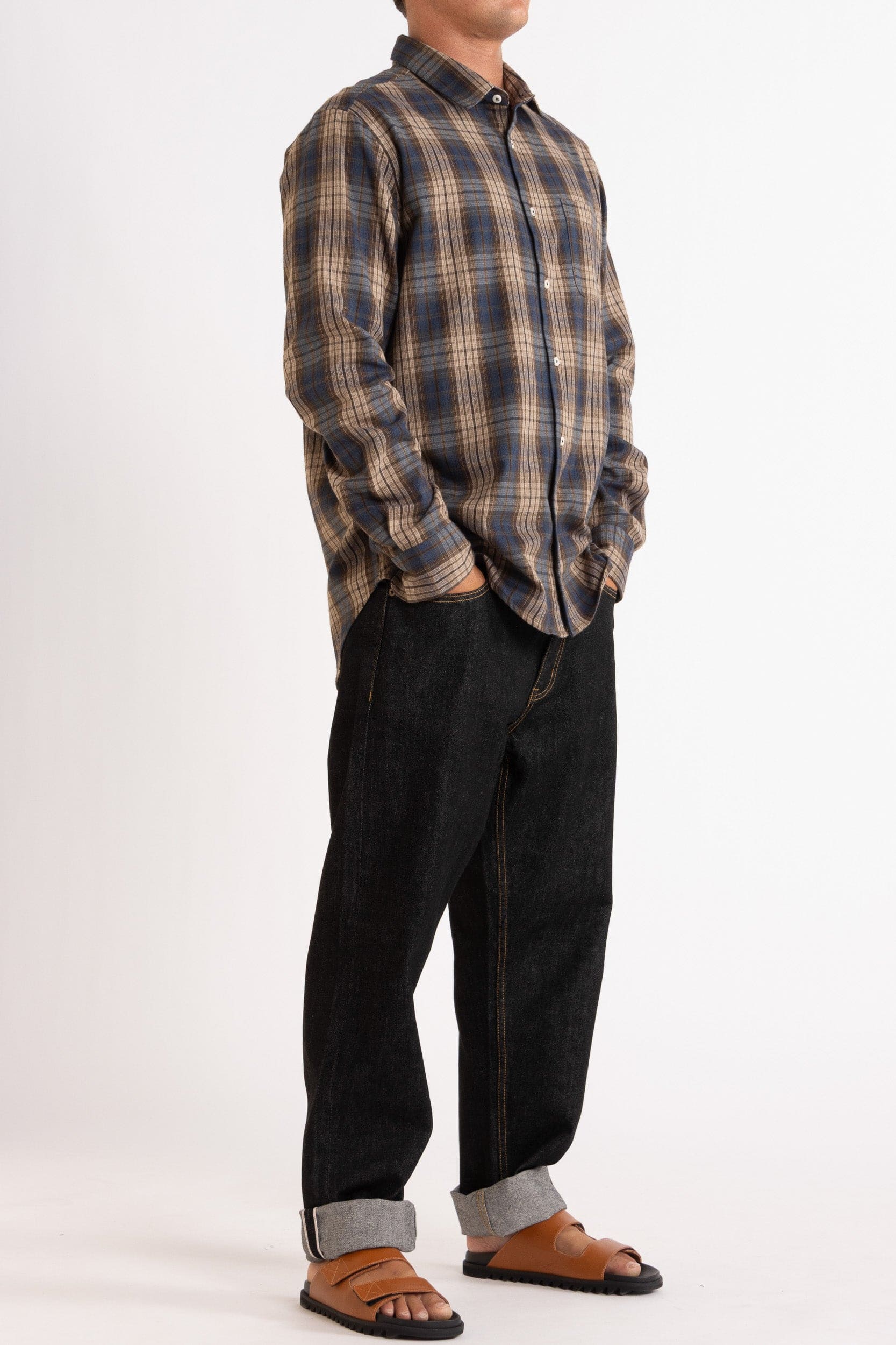 Aston Check Cotton Shirt