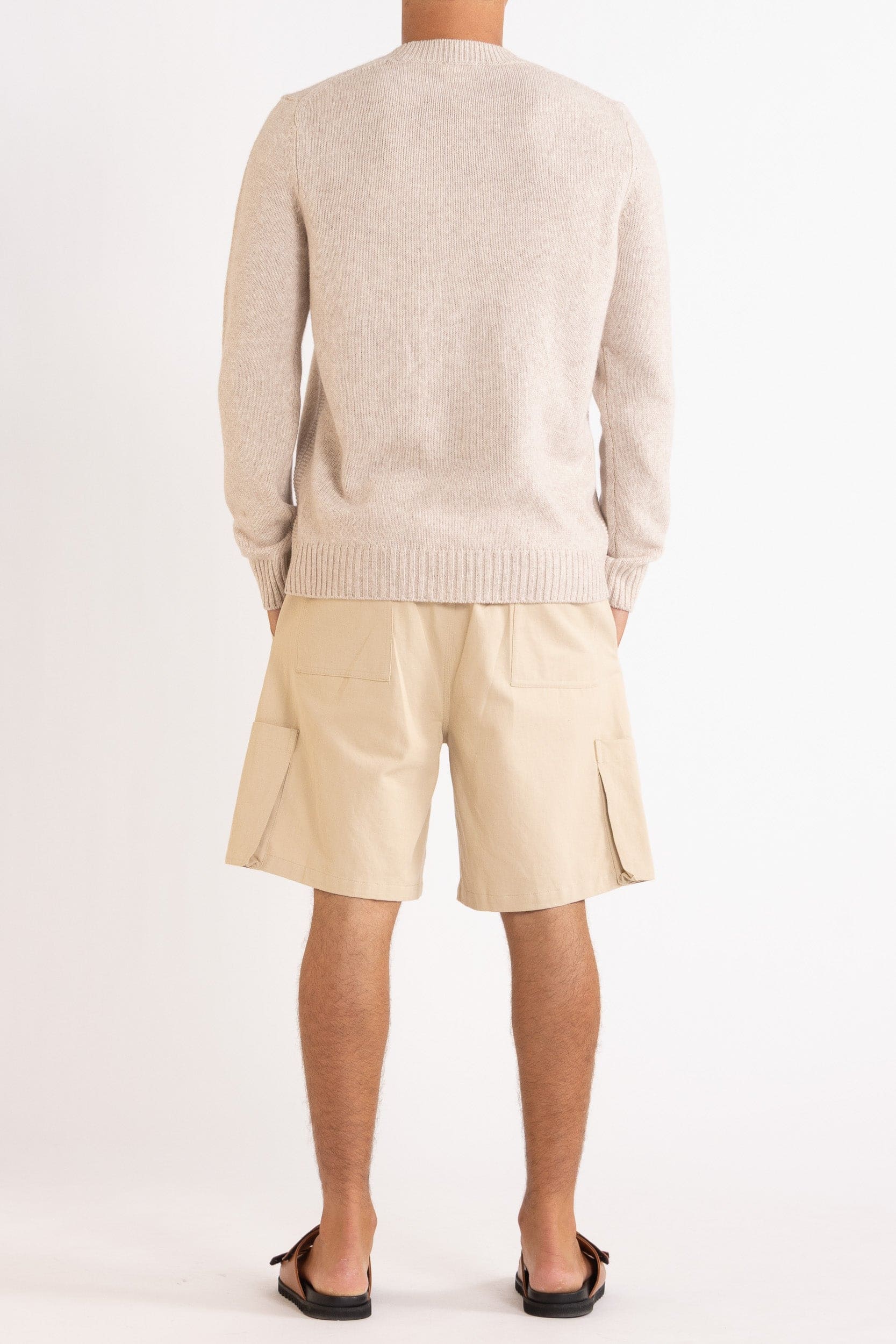 Everest Wool-Cashmere Crew Sweater