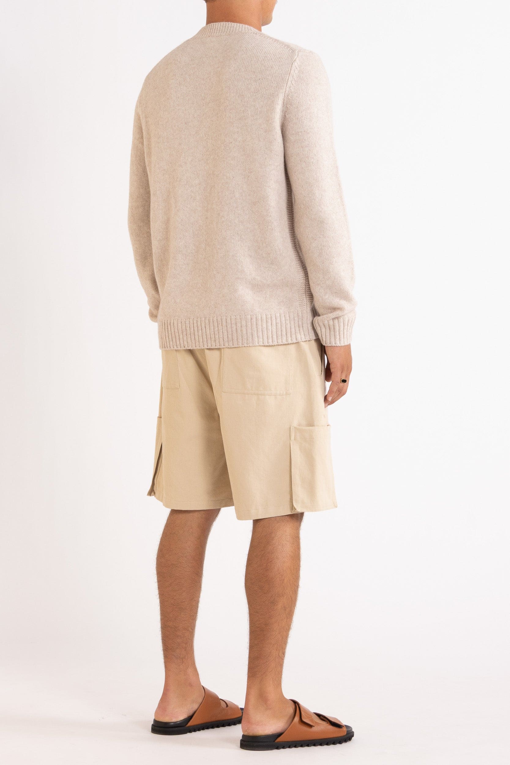 Everest Wool-Cashmere Crew Sweater