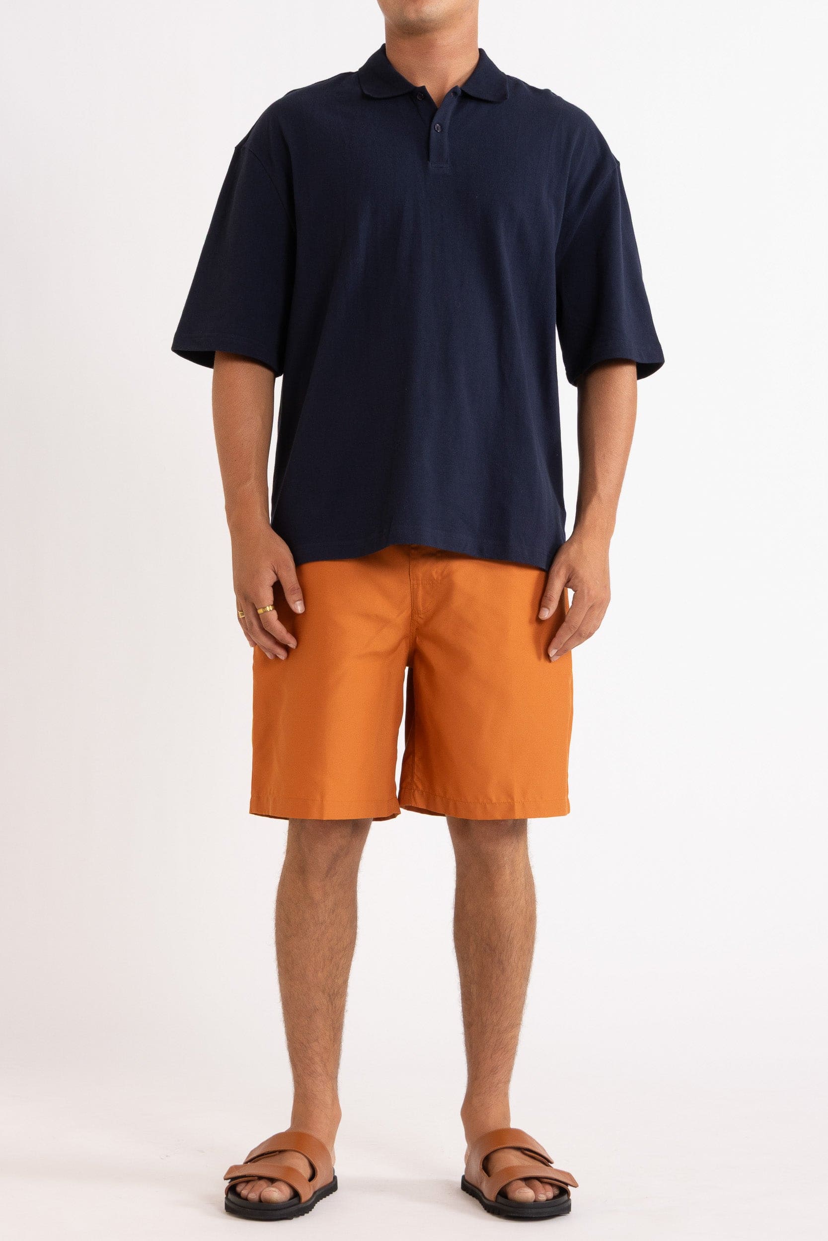 Kyoto Cotton Piquet Oversized Polo