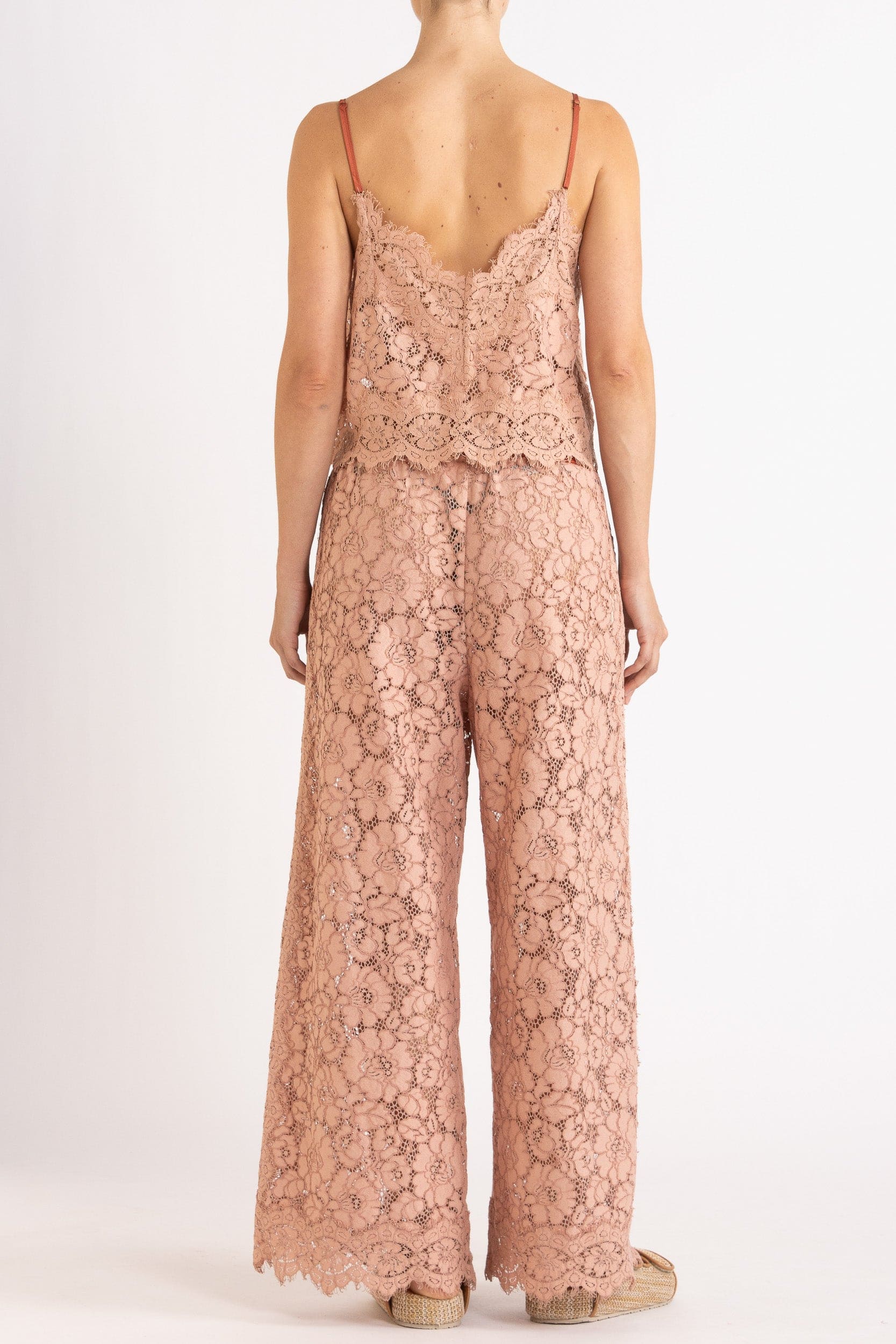 Tilly V Neck Lace Cami