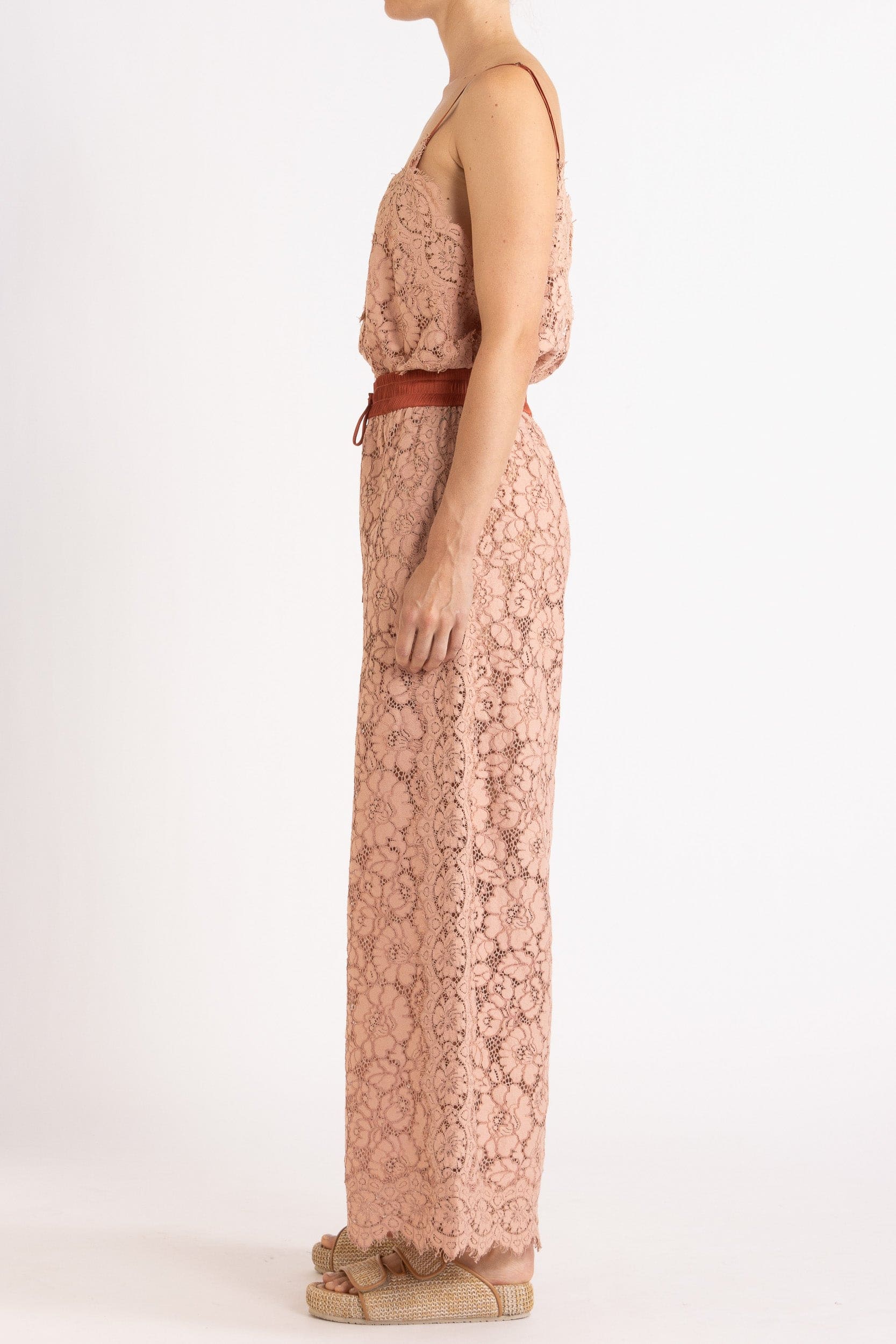 Tilly Wide Leg Lace Pant