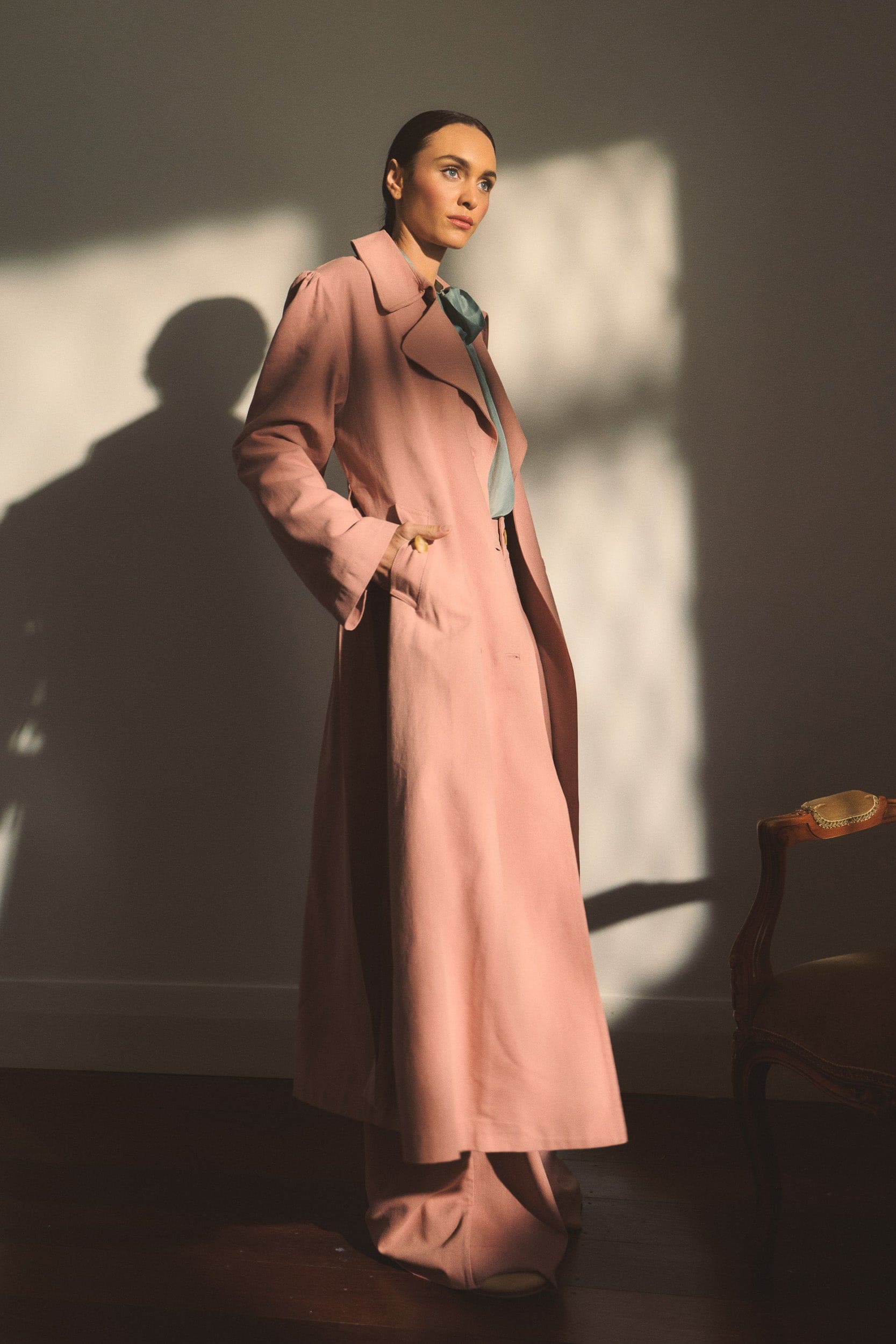 Monika Tencel-Cotton Trench