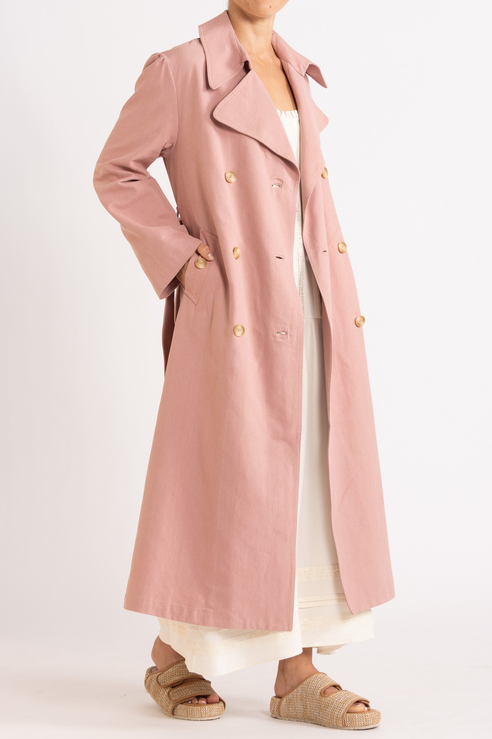 Albrey Silk Crepe Dress