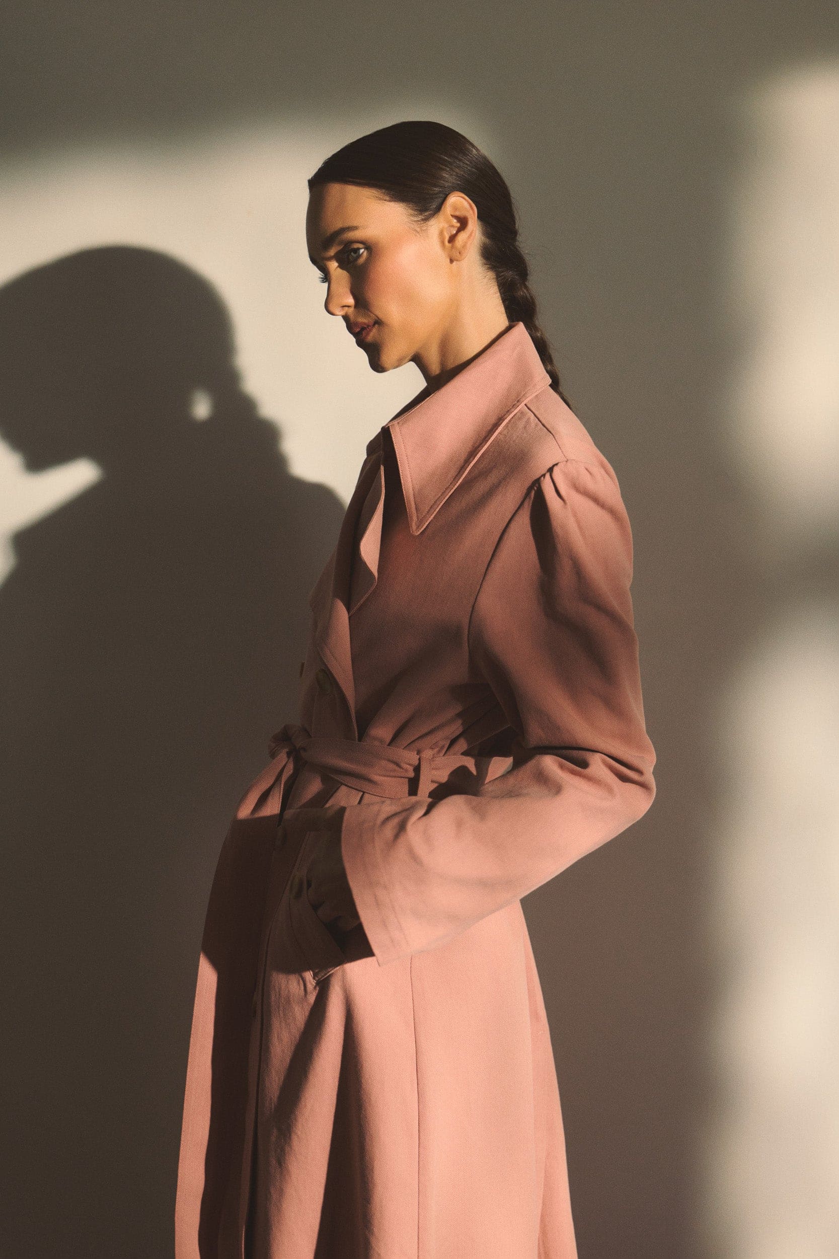 Monika Tencel-Cotton Trench