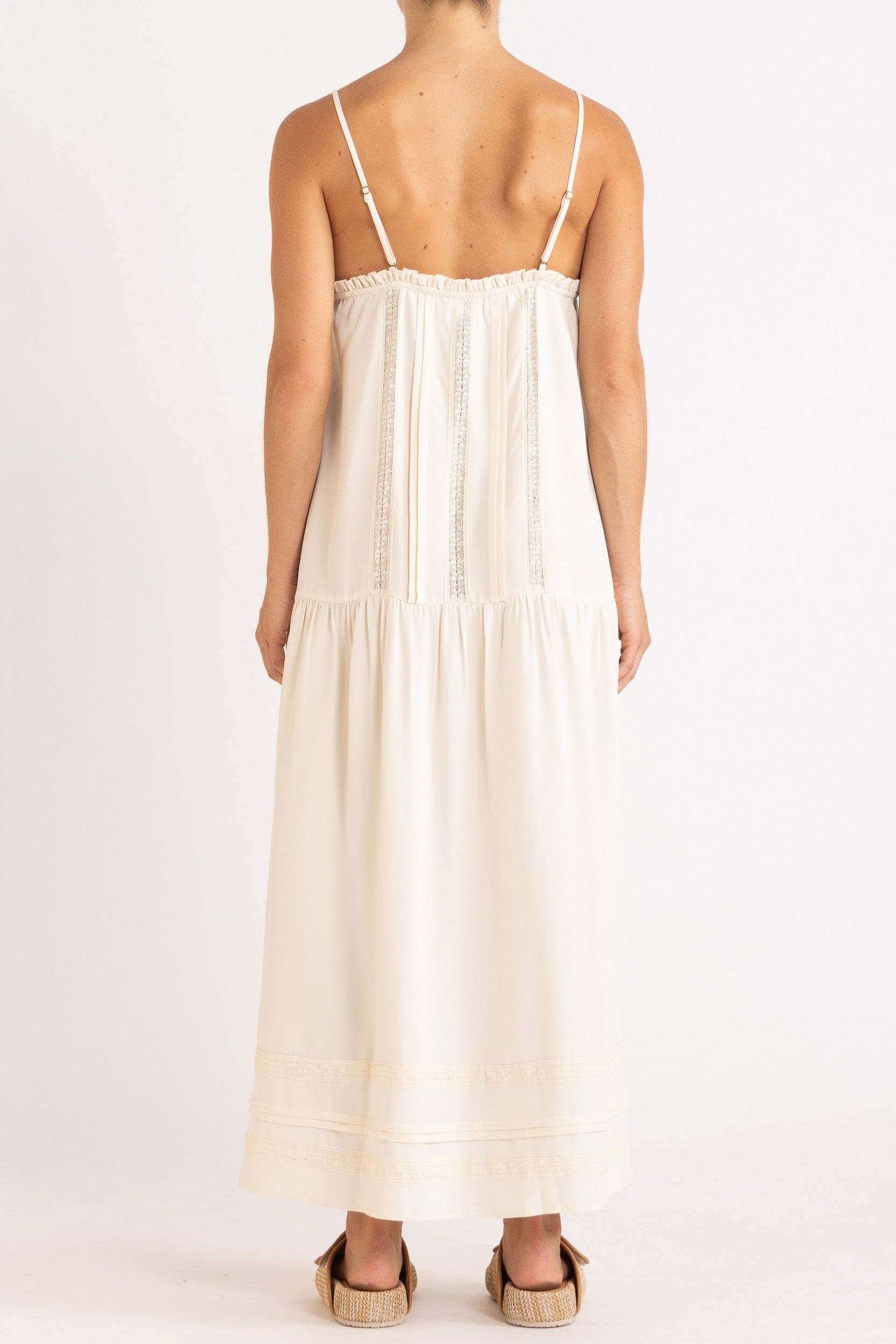 Albrey Silk Crepe Dress