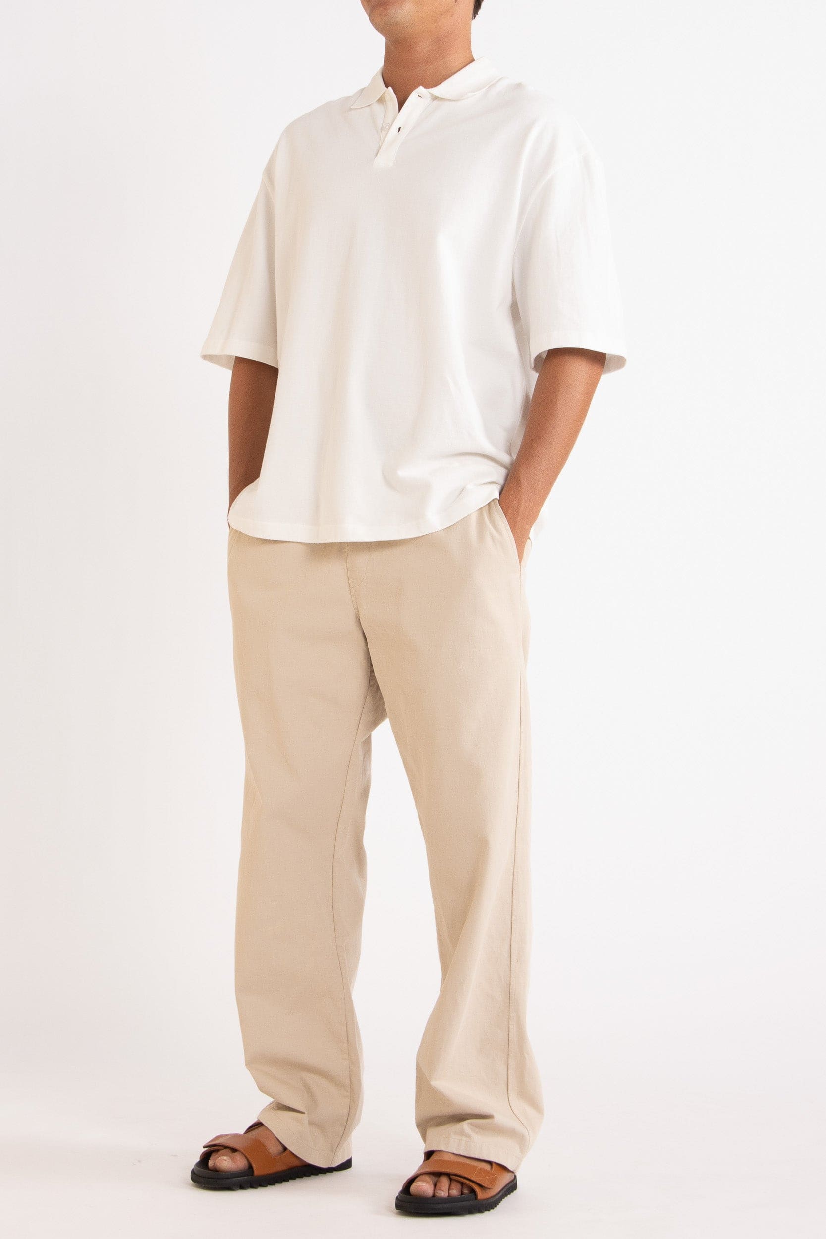 Kyoto Cotton Piquet Oversized Polo