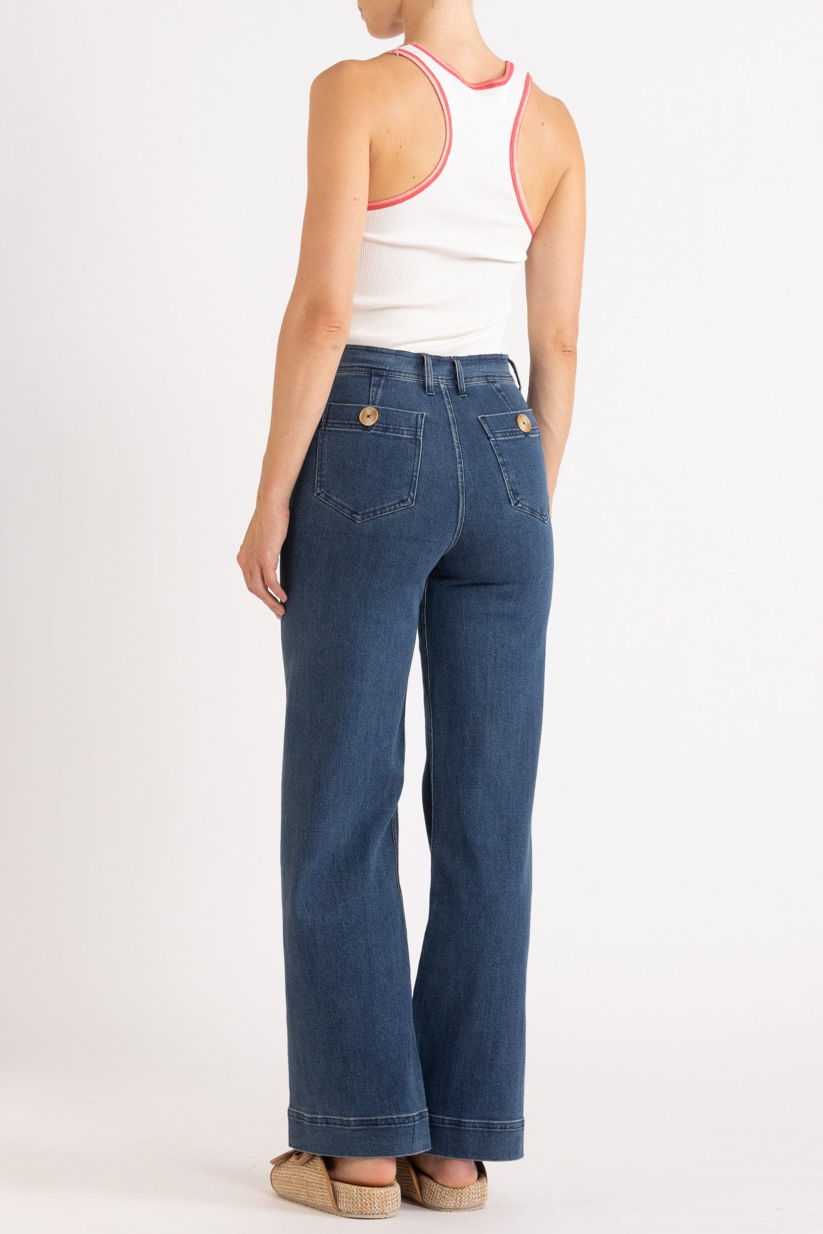 Carli Ribbed Silk-Cotton Singlet