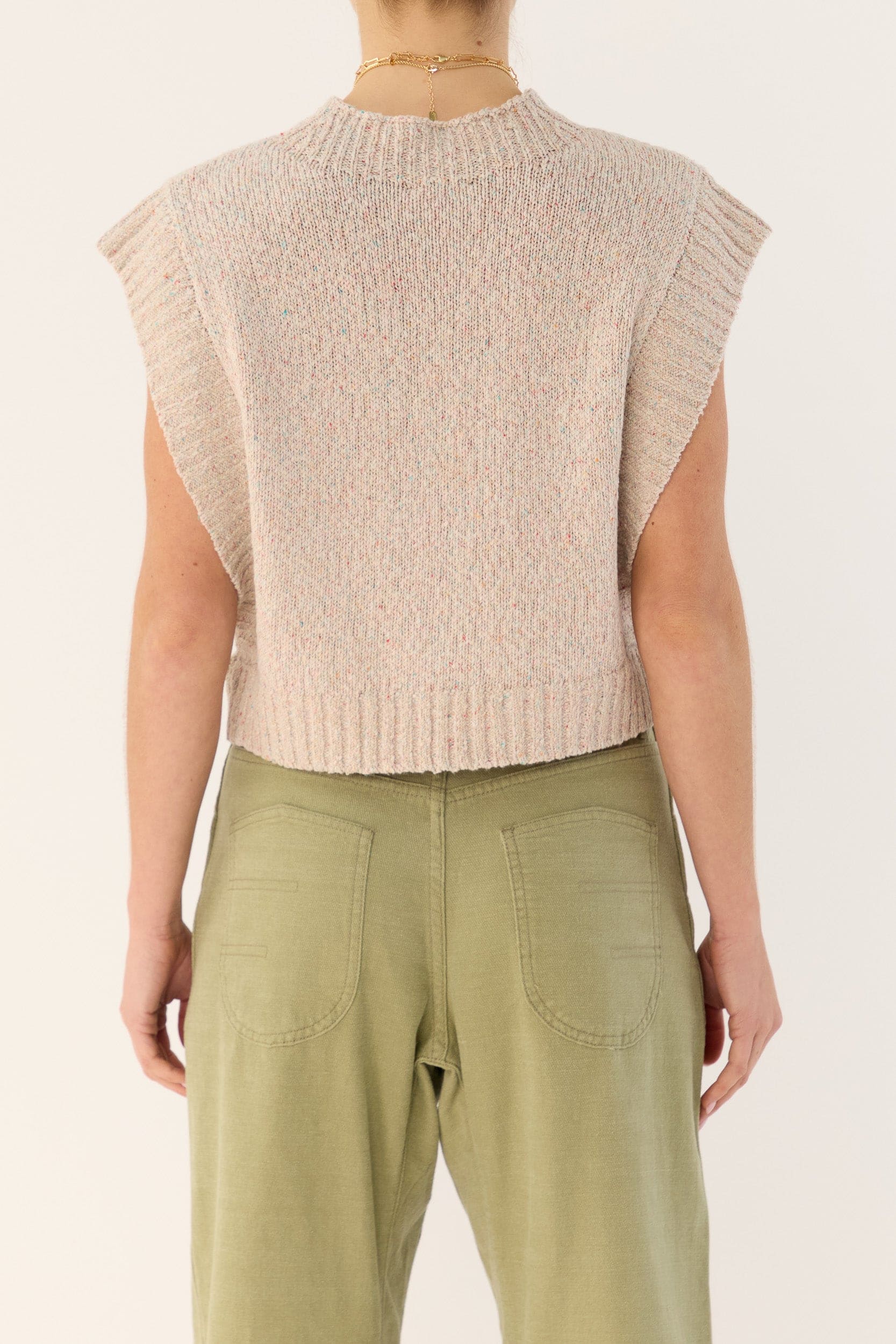 Azura Sleeveless Knit Vest