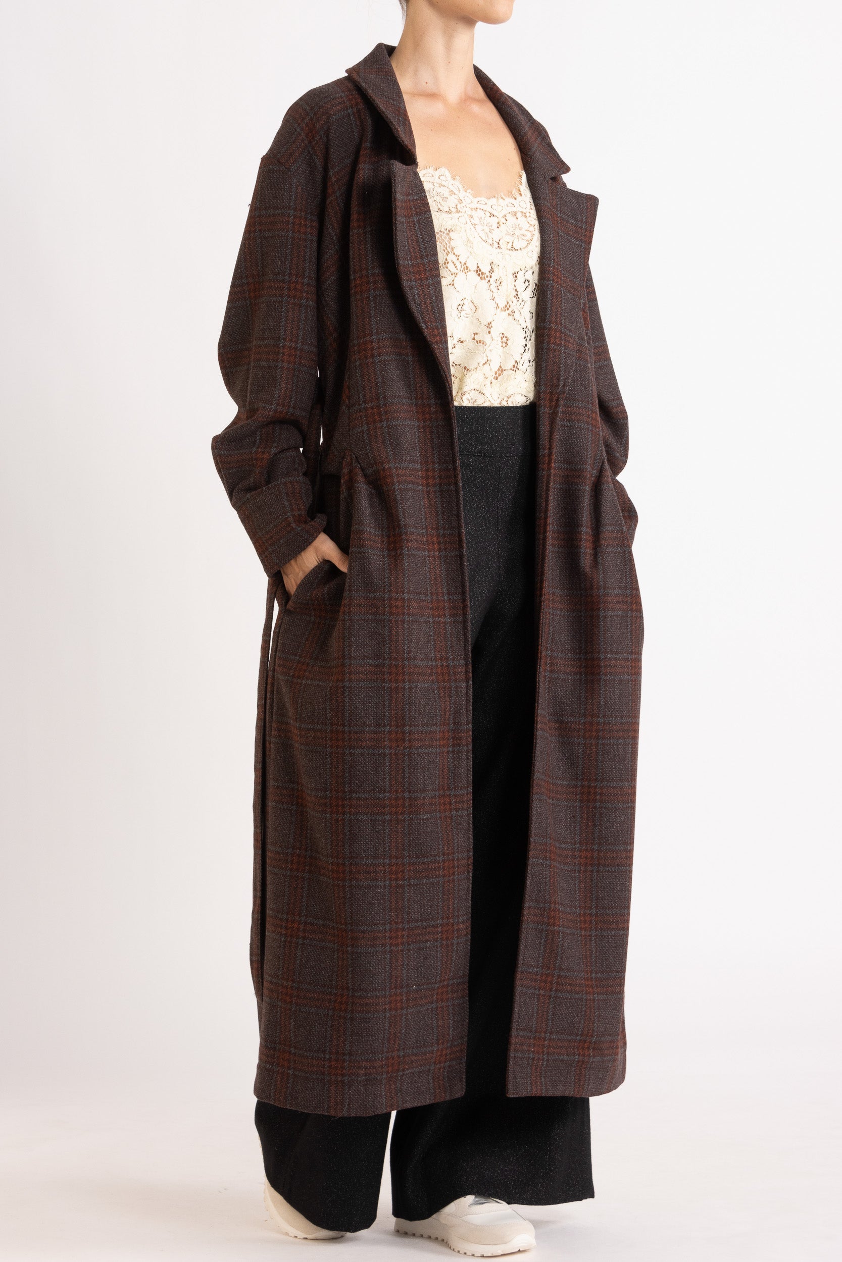 Orla Check Coat