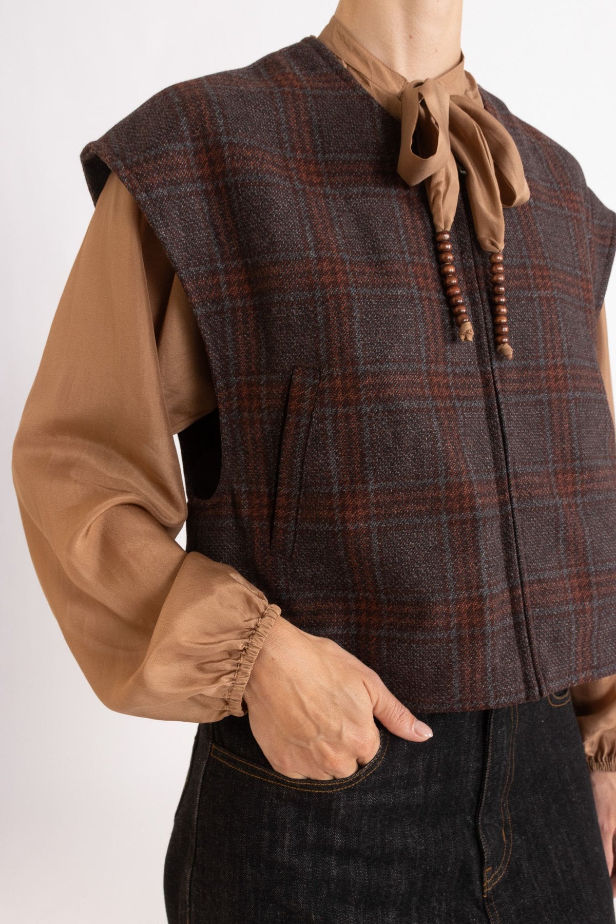 Orla Check Vest
