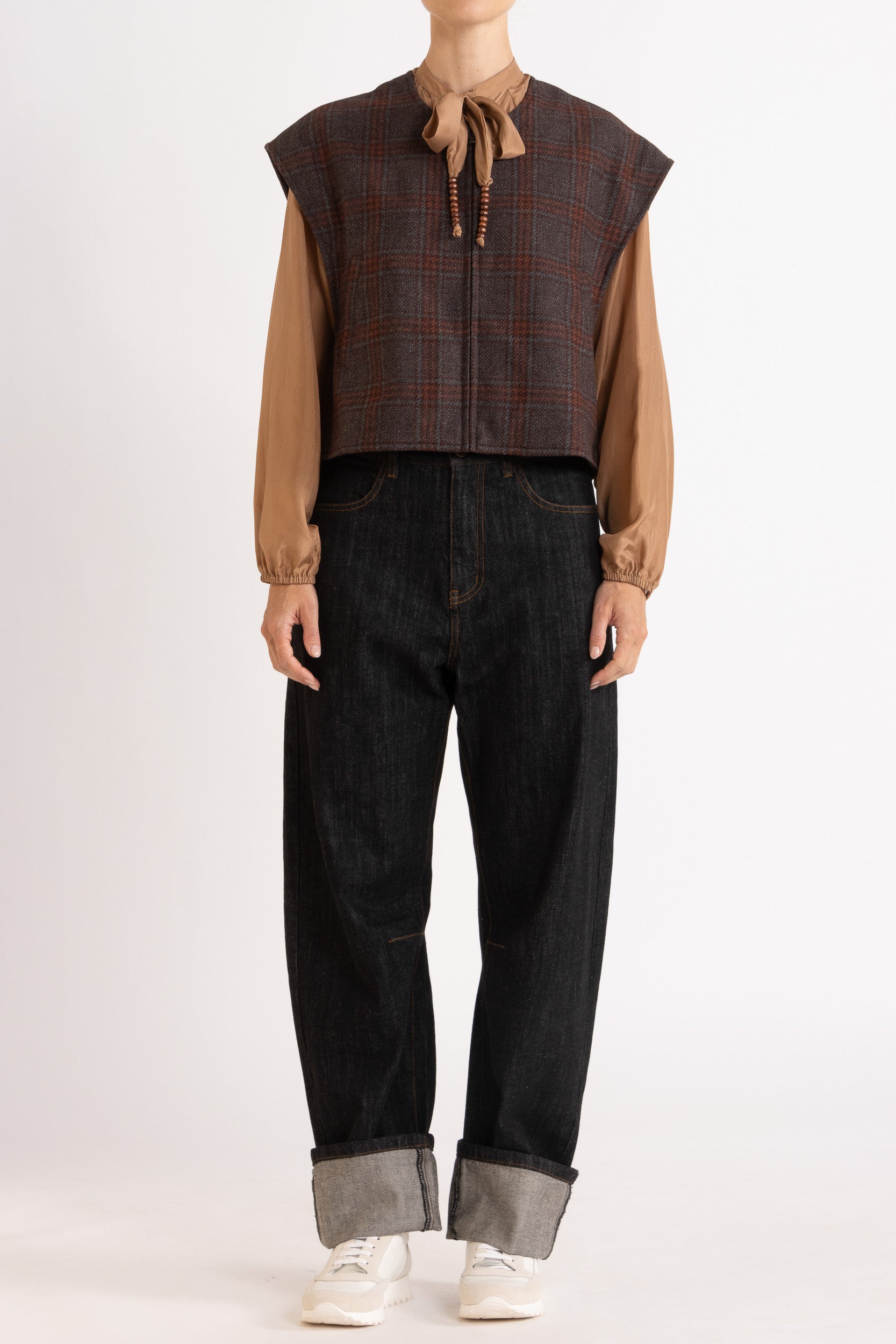 Orla Check Vest
