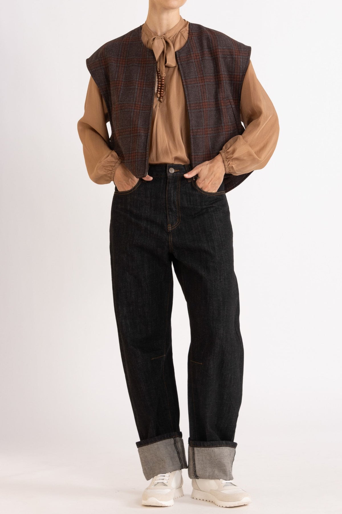 Orla Check Vest