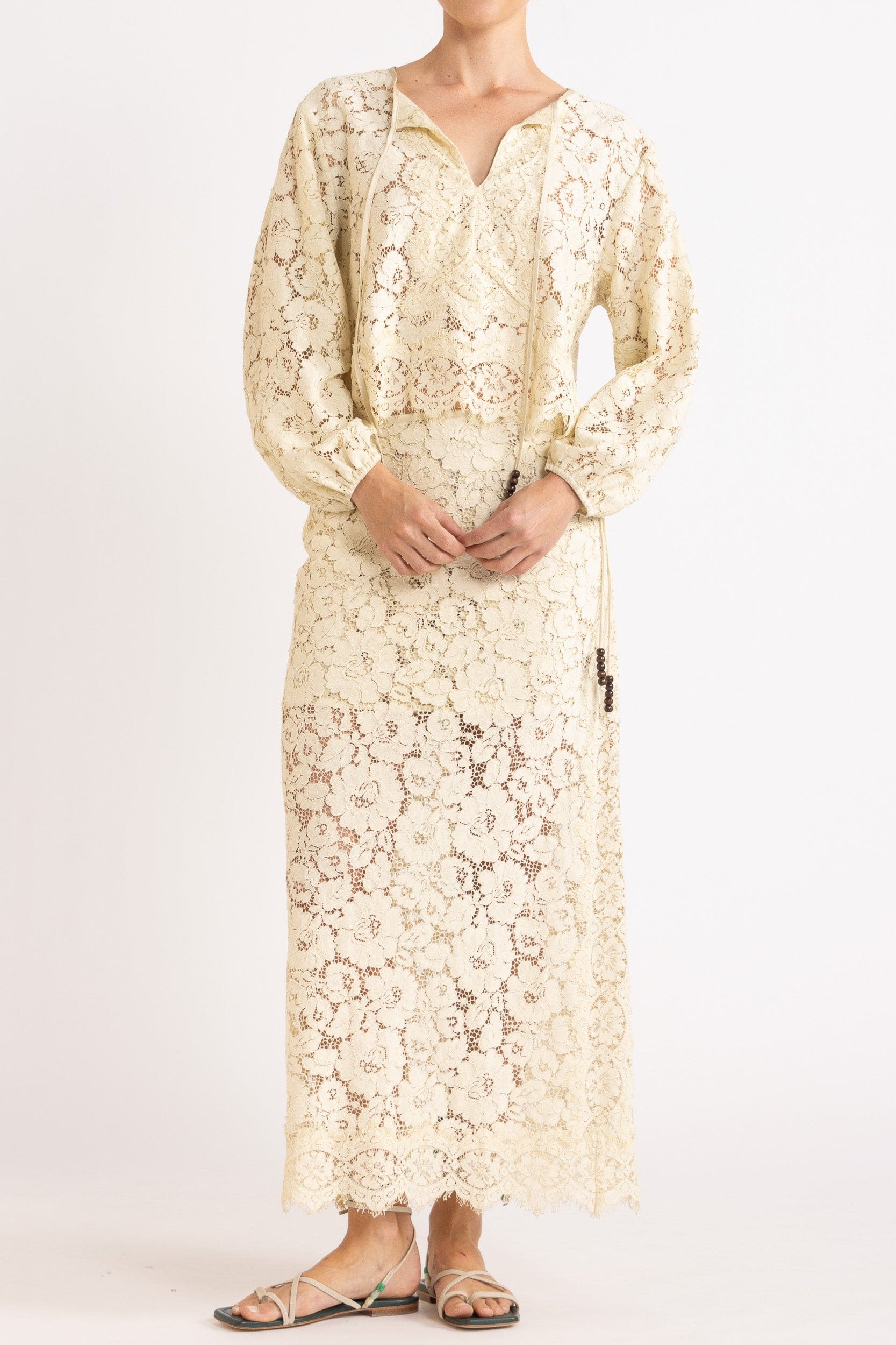 Tilly Lace Long Sleeve Top