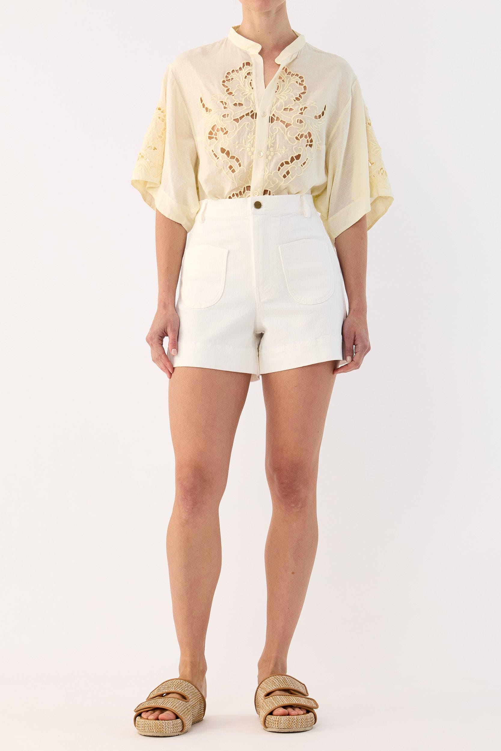 Sutton Stretch Denim Short