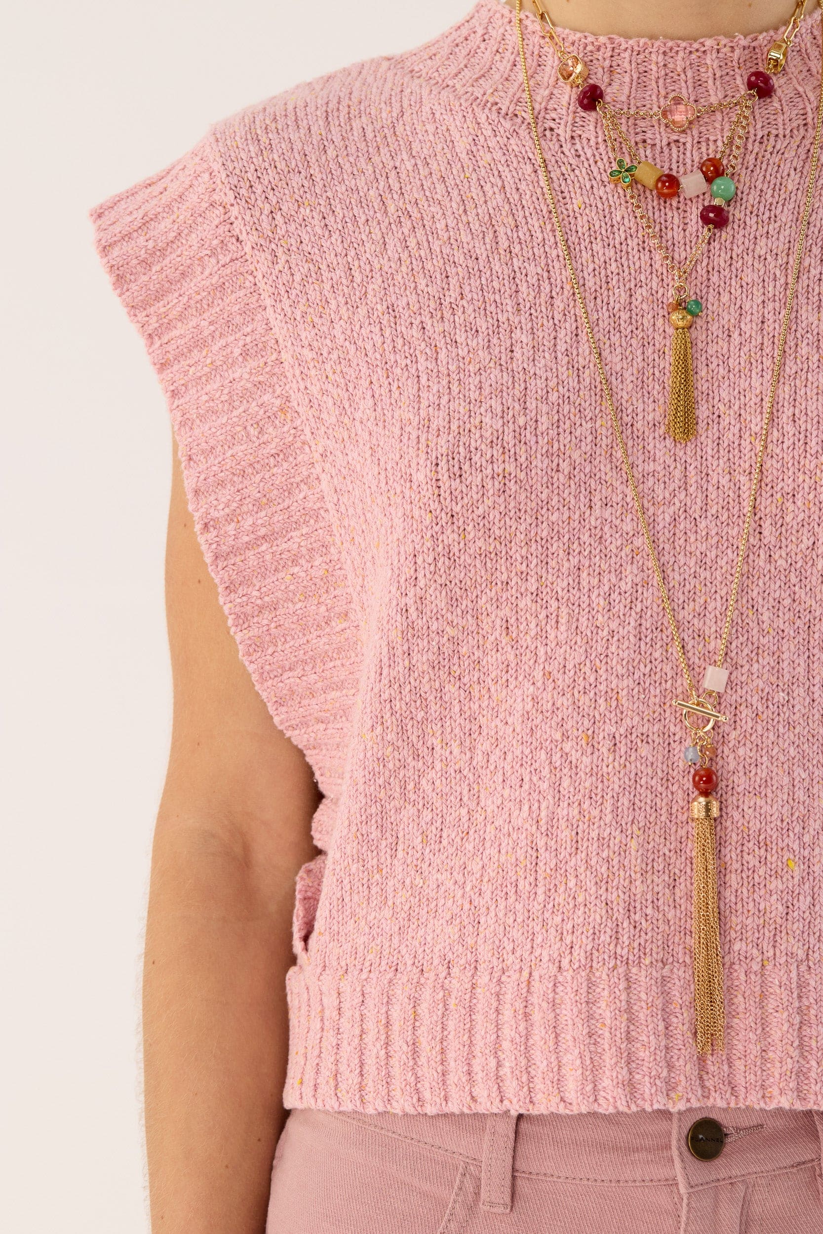 Azura Sleeveless Knit Vest