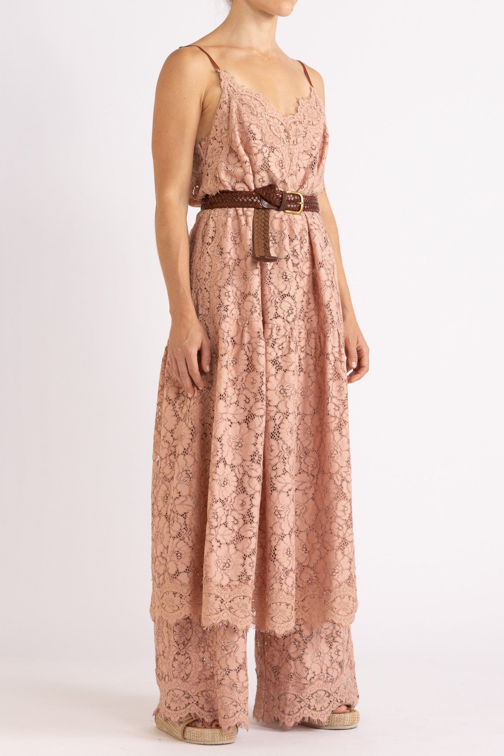 Vermont Plaited Leather Belt