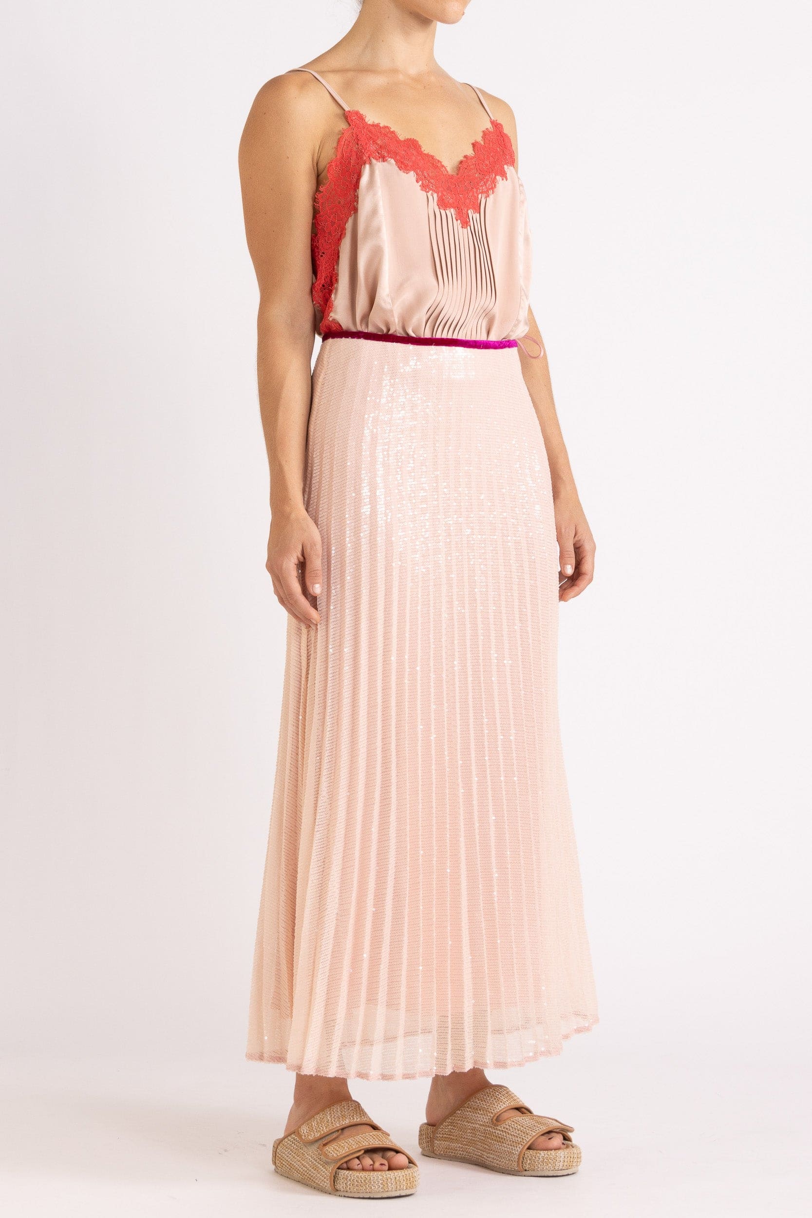 Brodie Silk & Lace Cami