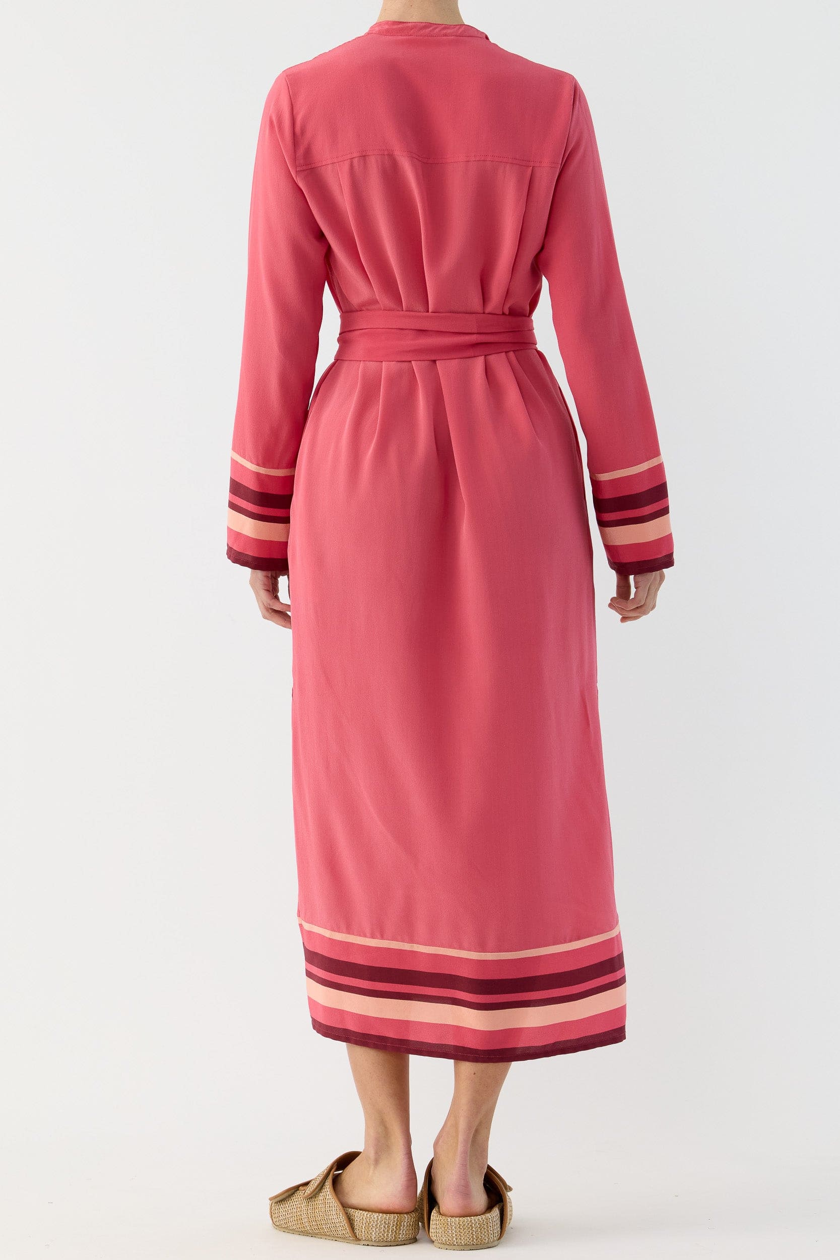 Lilia Silk Crepe de Chine Tunic Dress