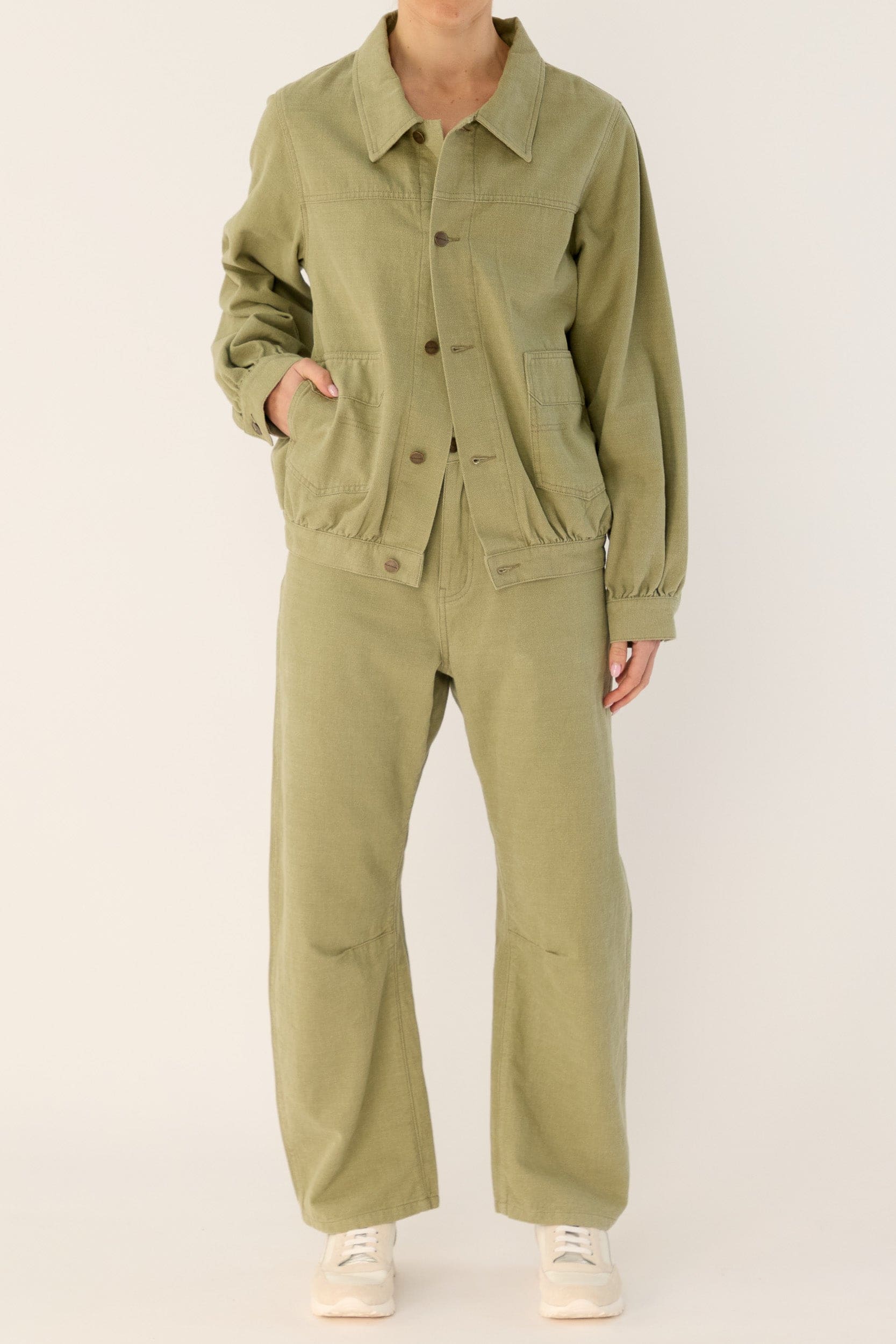 Andie Cotton Twill Jacket