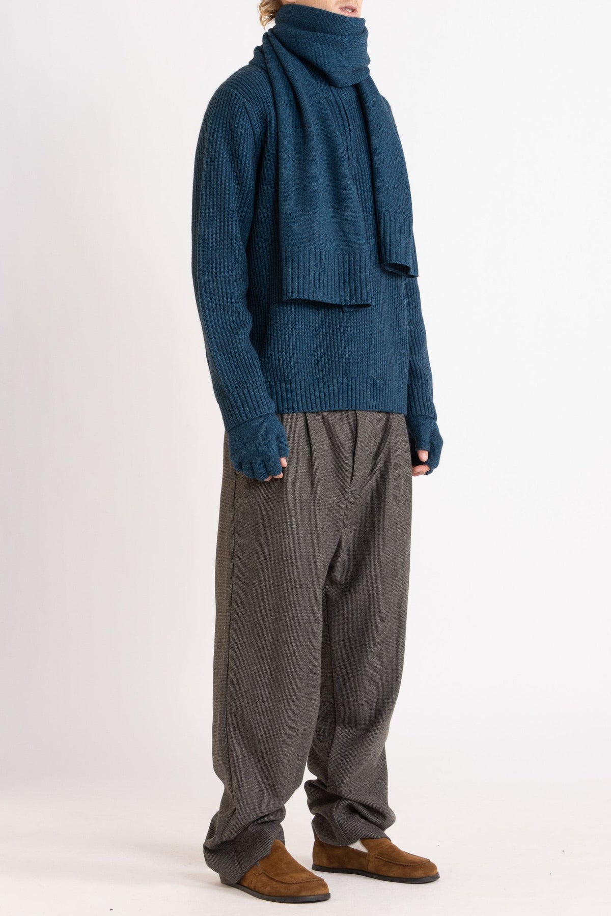 Port Wool-Cashmere Scarf