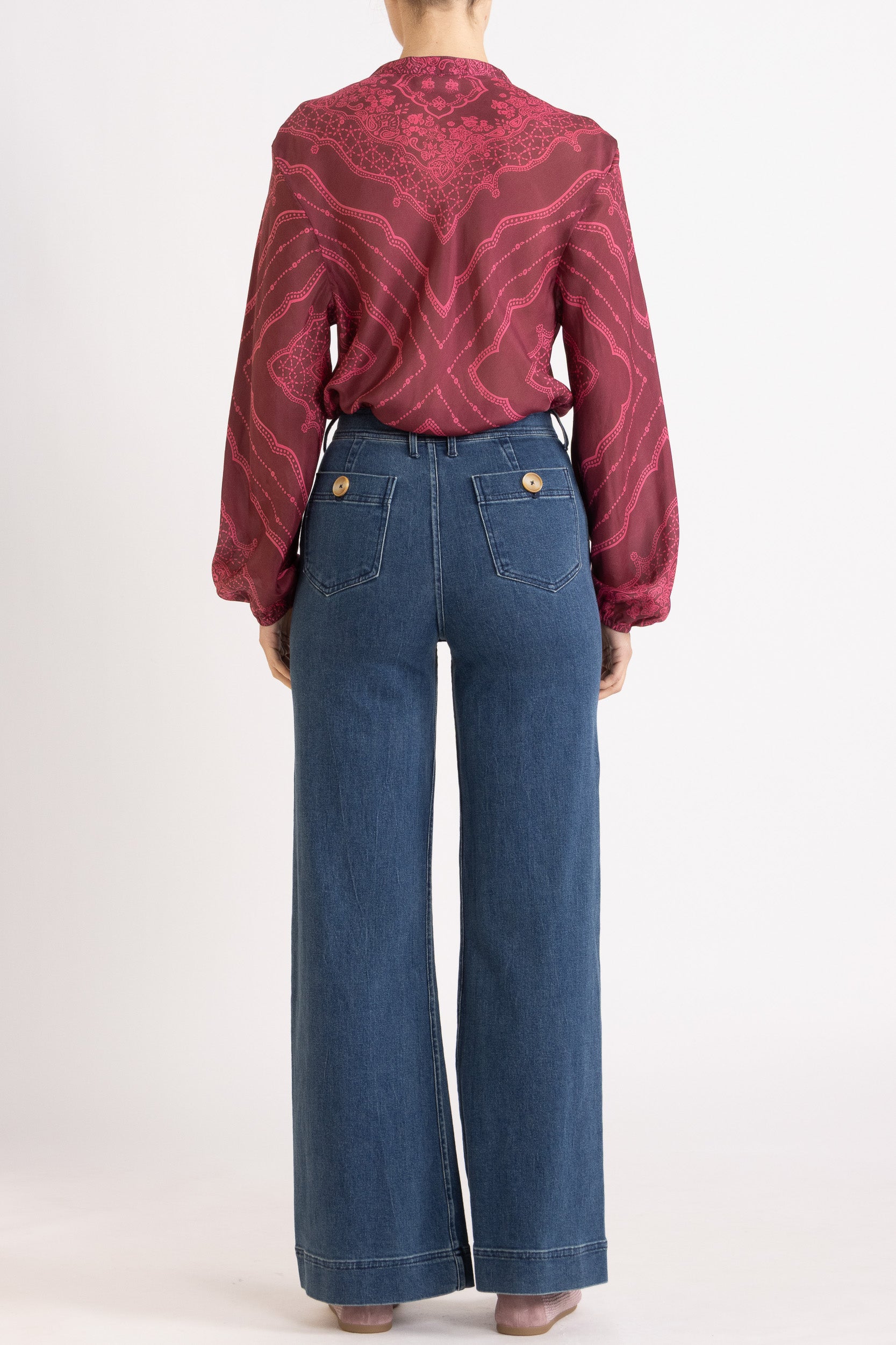 Smith High Rise Flare Jean