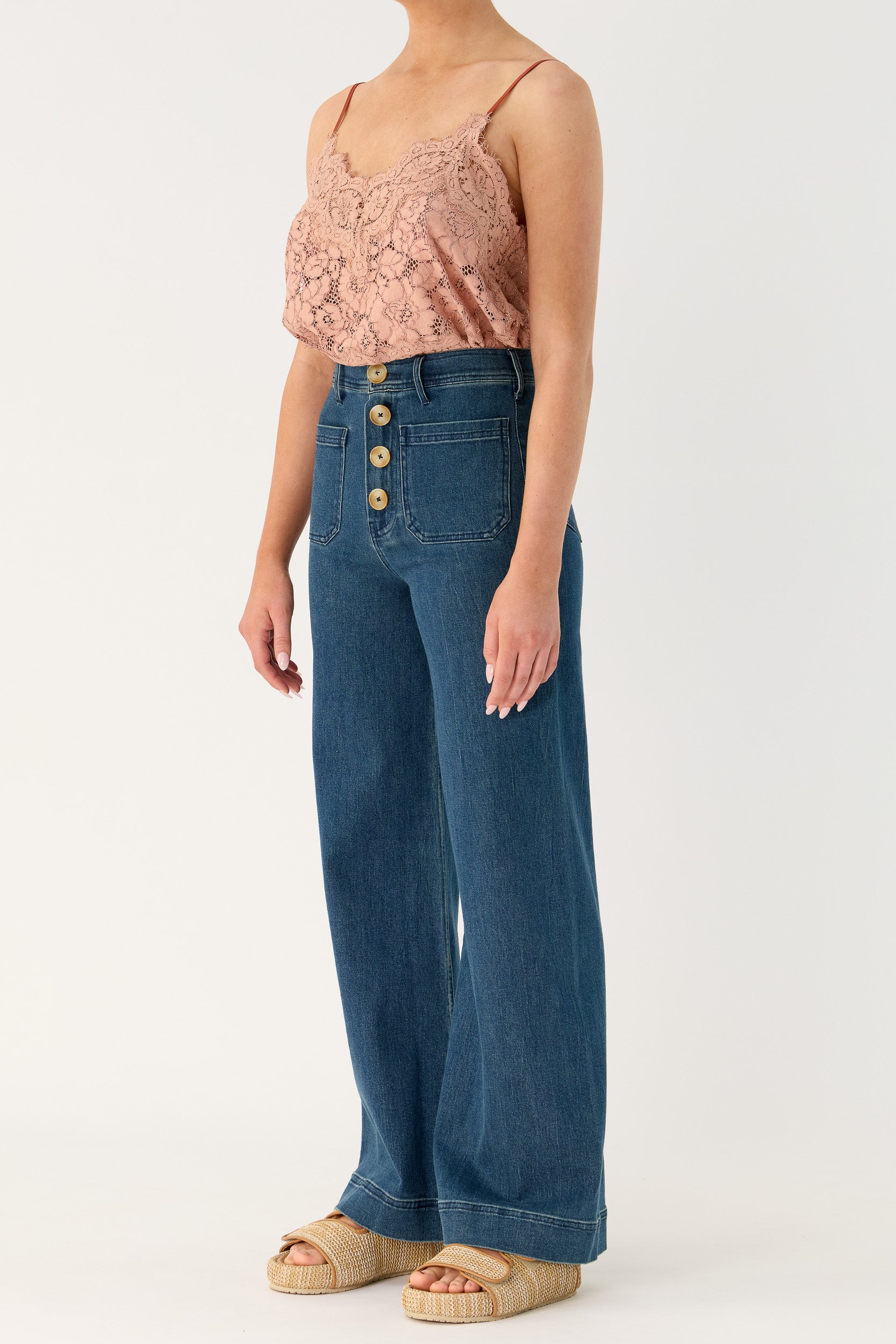Smith High Rise Flare Jean