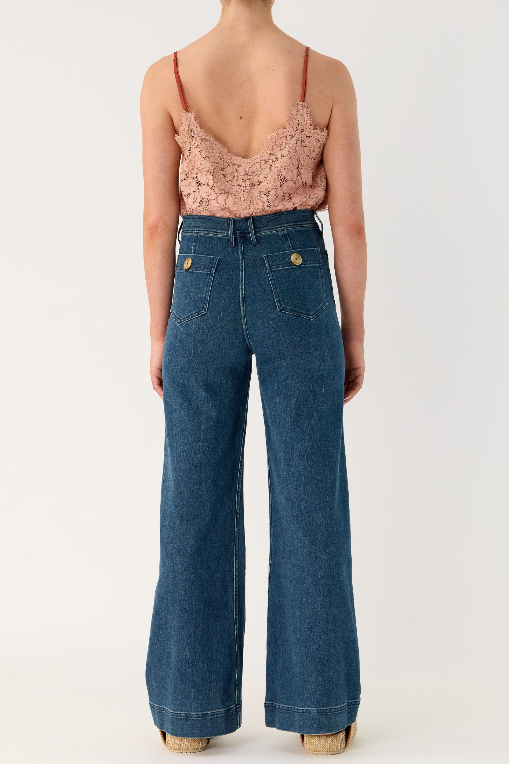 Smith High Rise Flare Jean