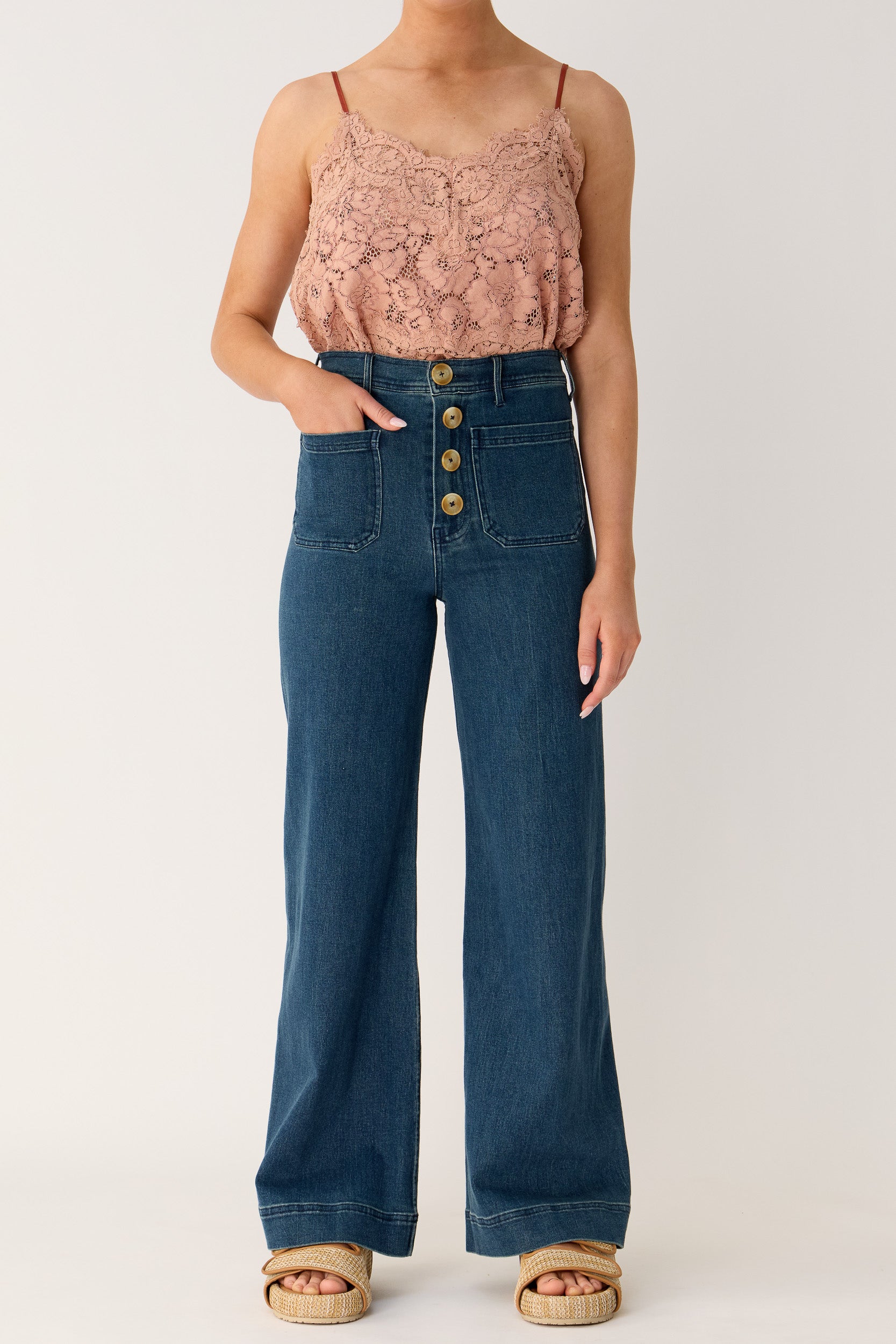 Smith High Rise Flare Jean
