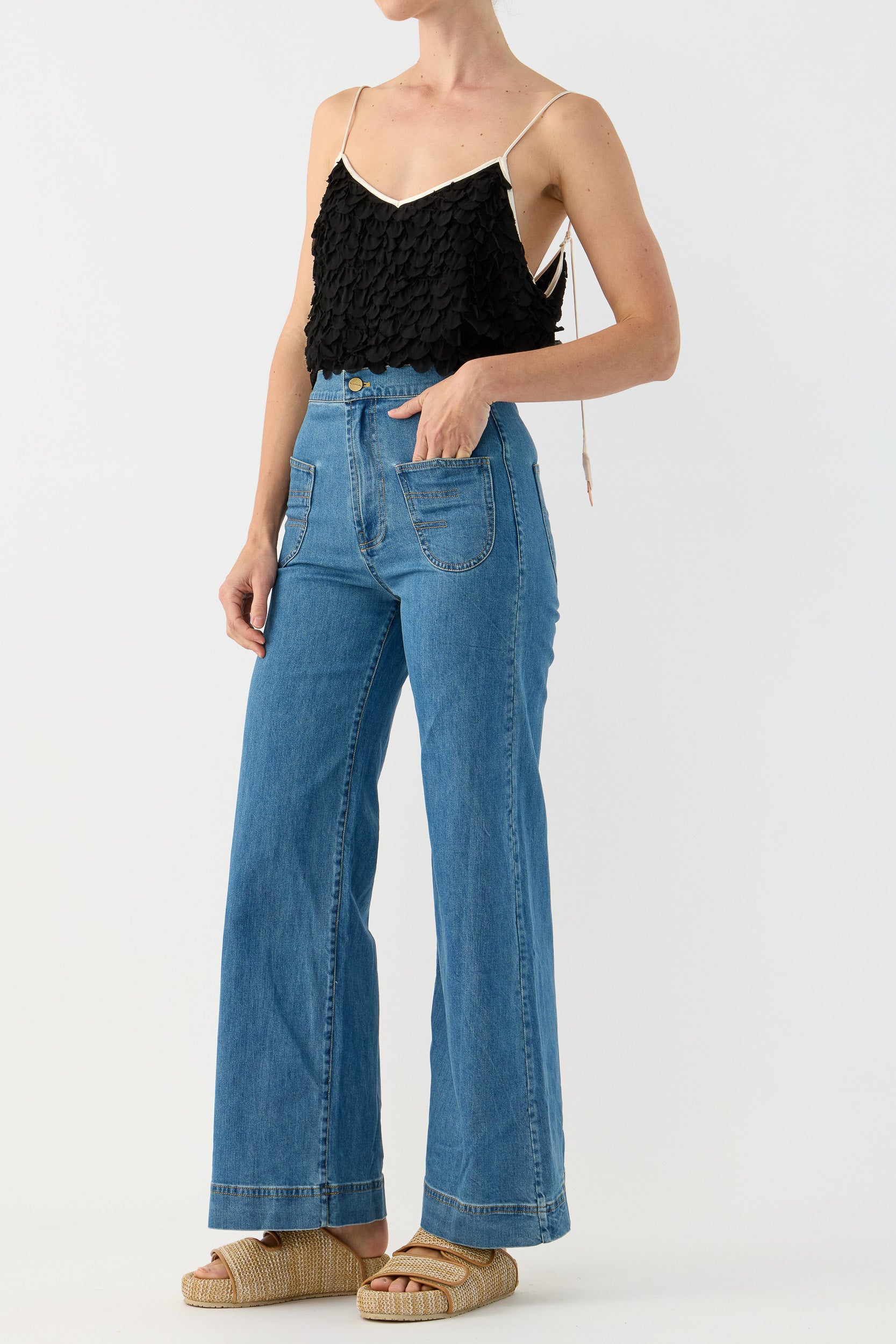 Raven Stretch Denim Jean