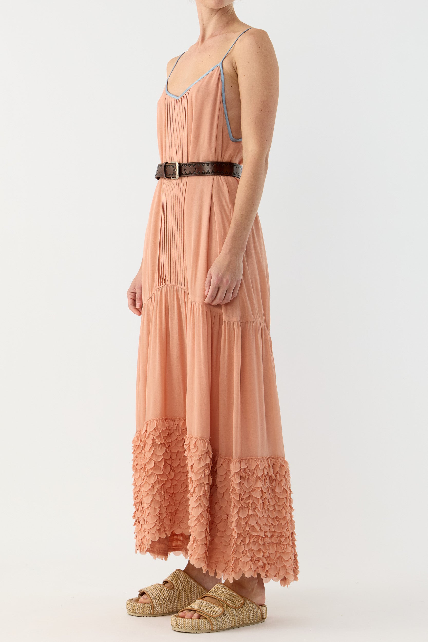 Kimberley Embossed Leather Belt