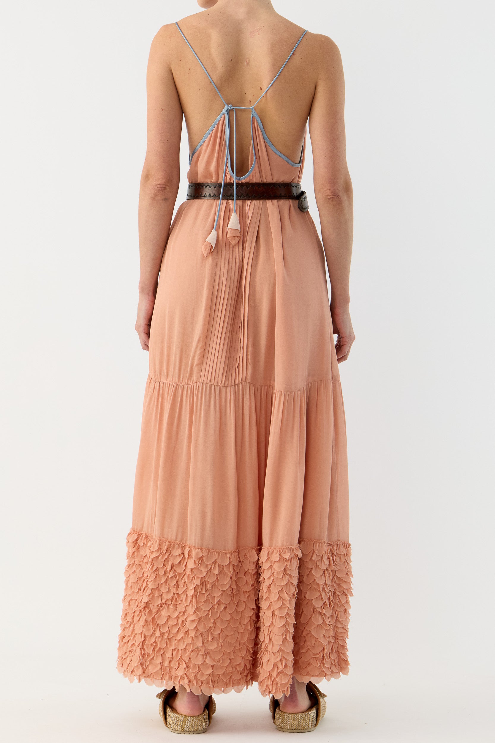 Kimberley Embossed Leather Belt