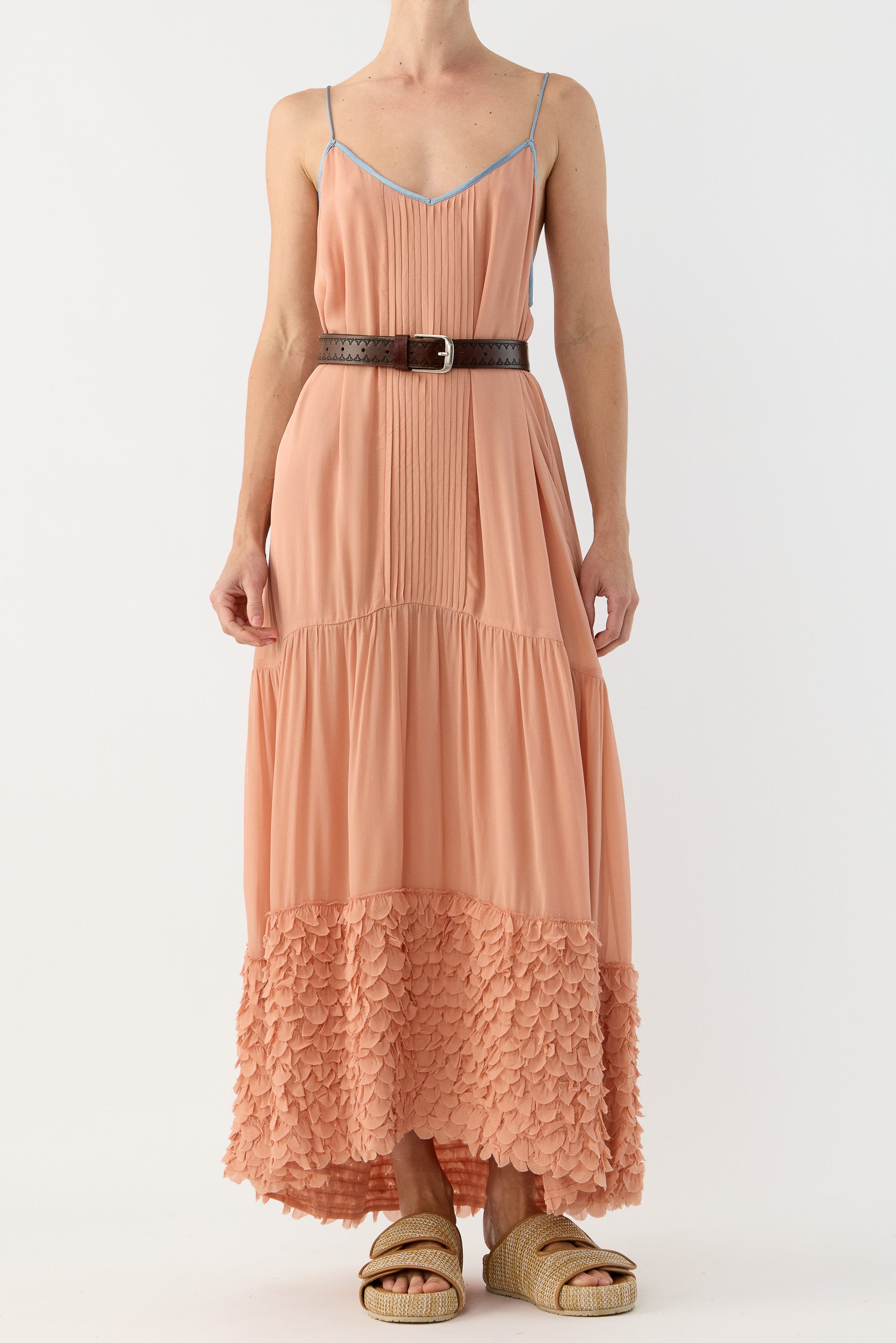 Kimberley Embossed Leather Belt