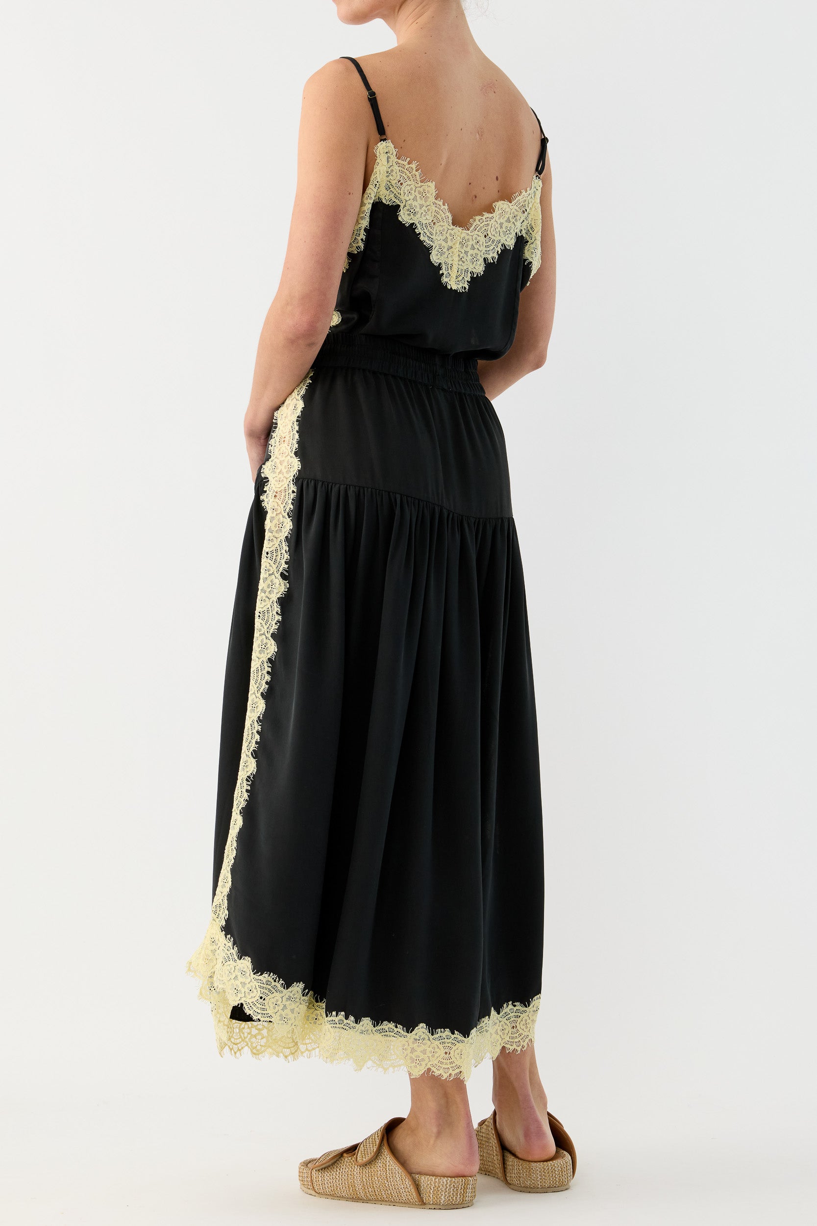 Brodie Silk & Lace Cami