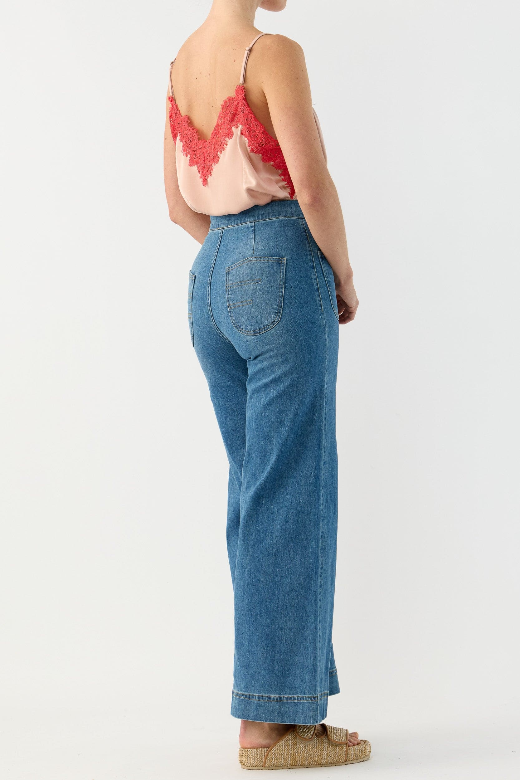 Brodie Silk & Lace Cami