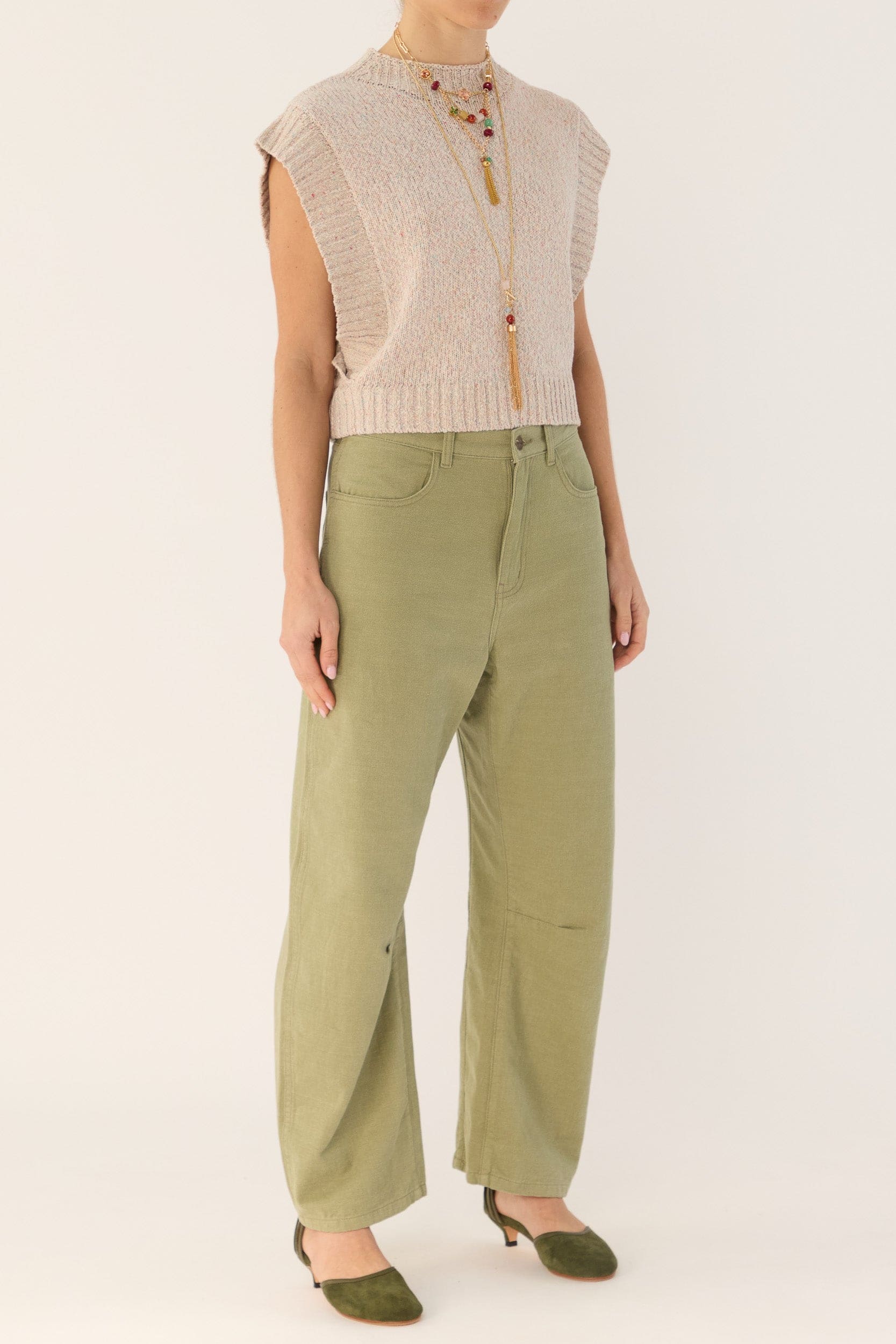 Azura Sleeveless Knit Vest