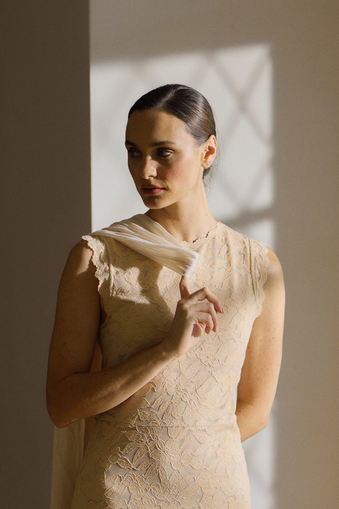 Erika Sleeveless Lace Dress