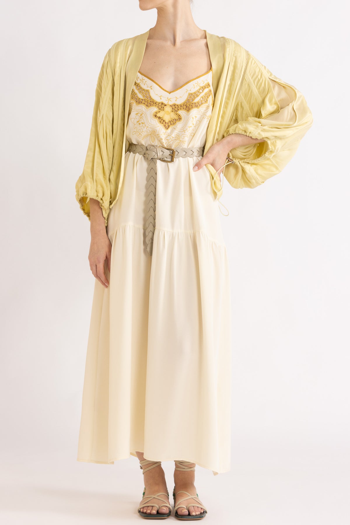 Evara Box Pleat Jacket
