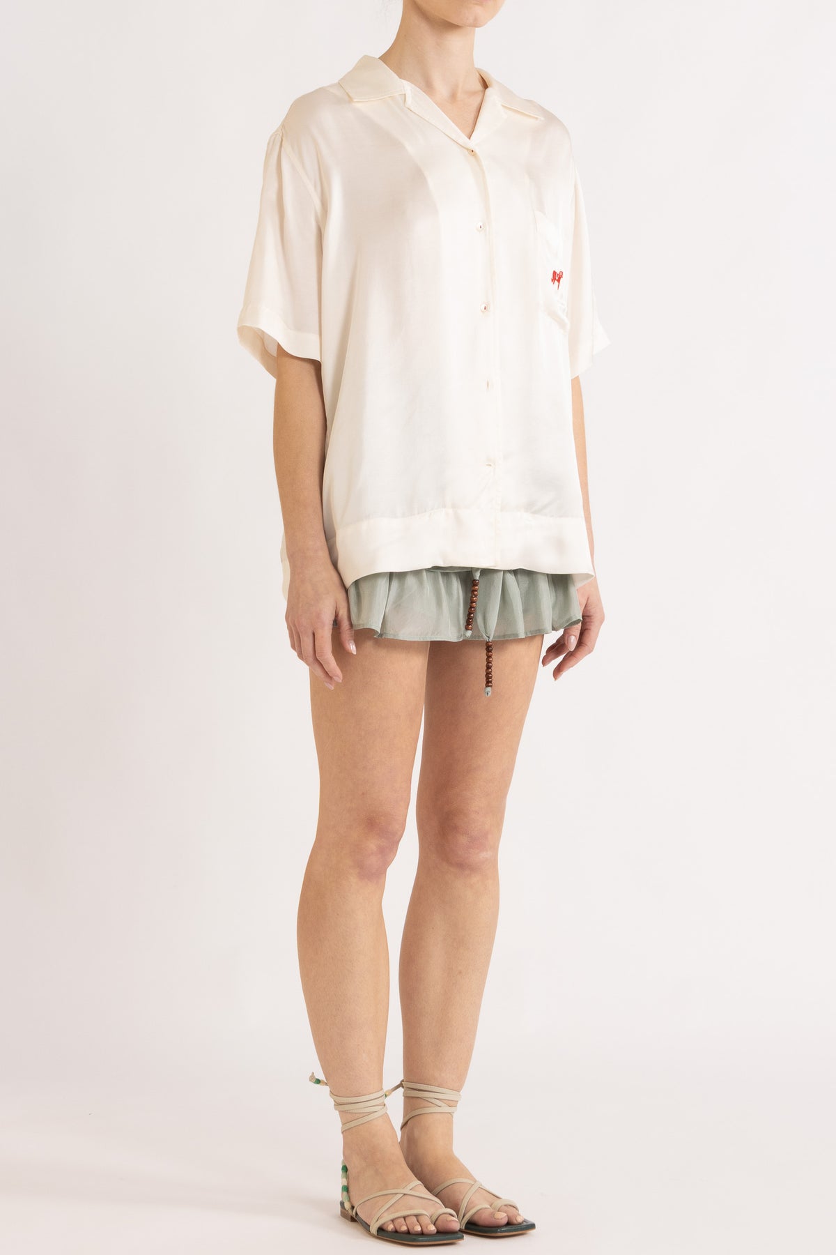 Caballo Embroidered Short Sleeve Shirt