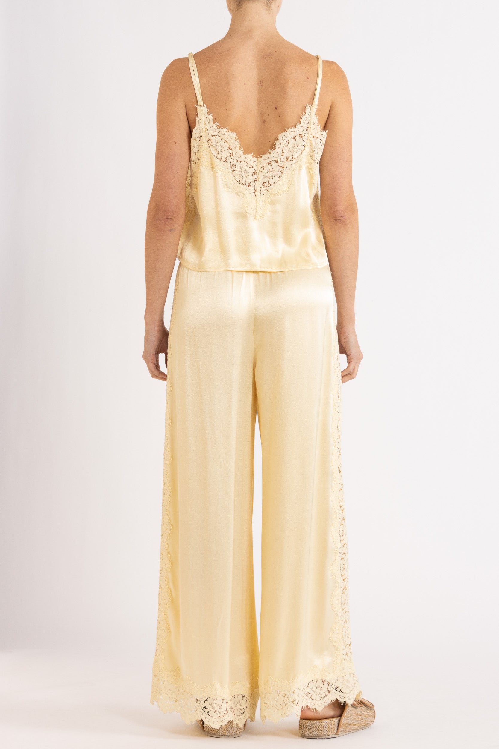 Lenny Satin Lace Cami