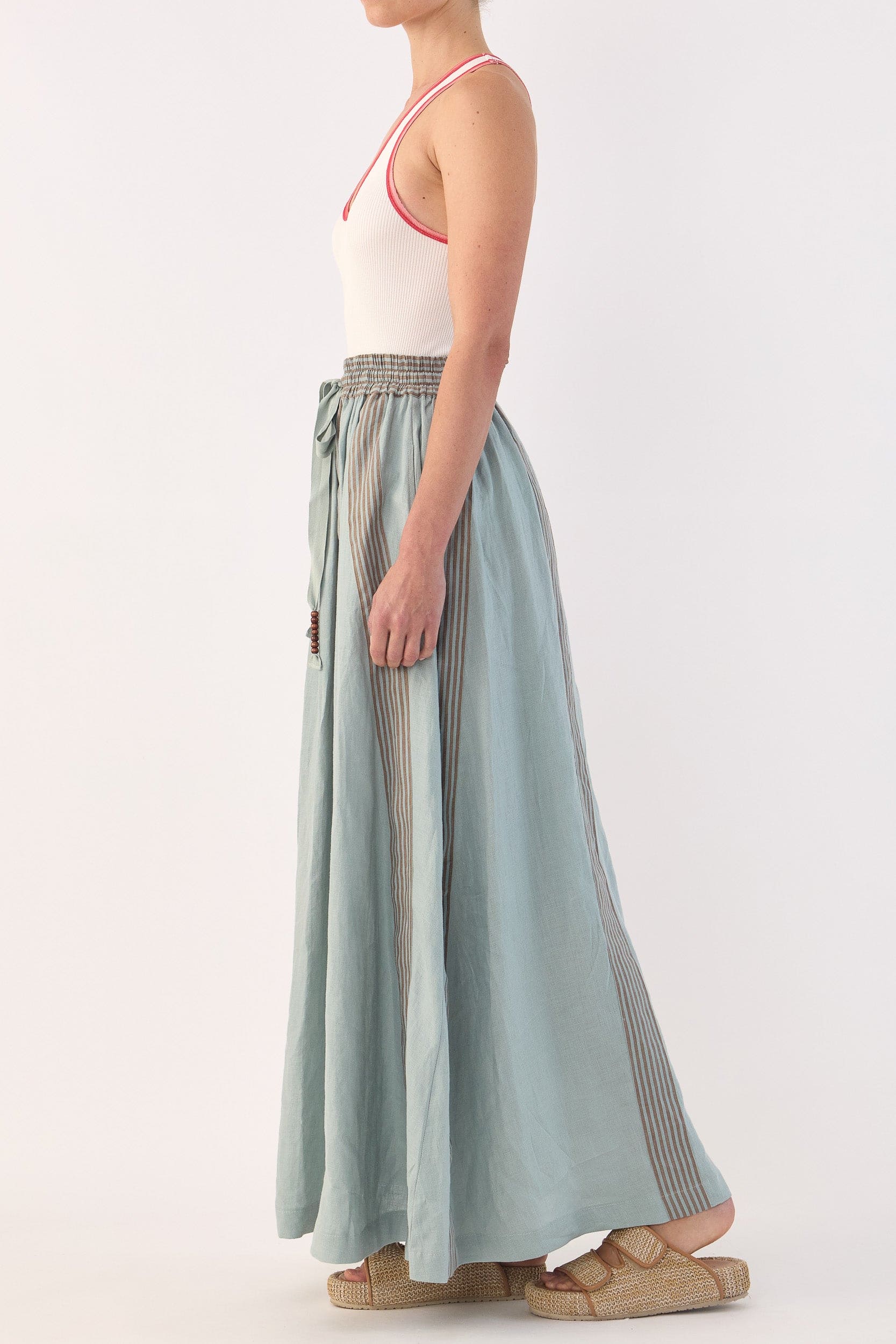 Seven Linen Maxi Skirt