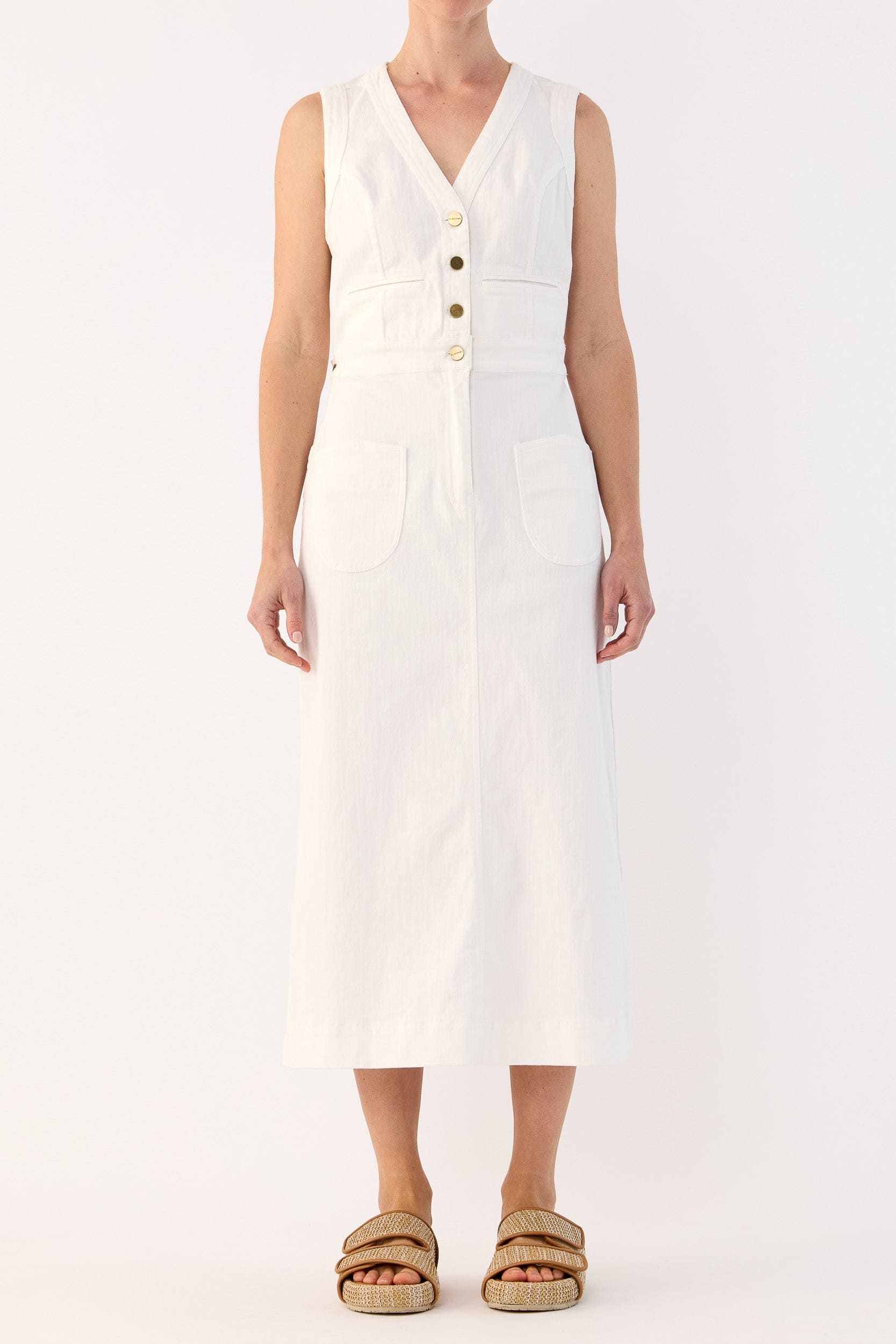 Sutton Stretch Denim Dress