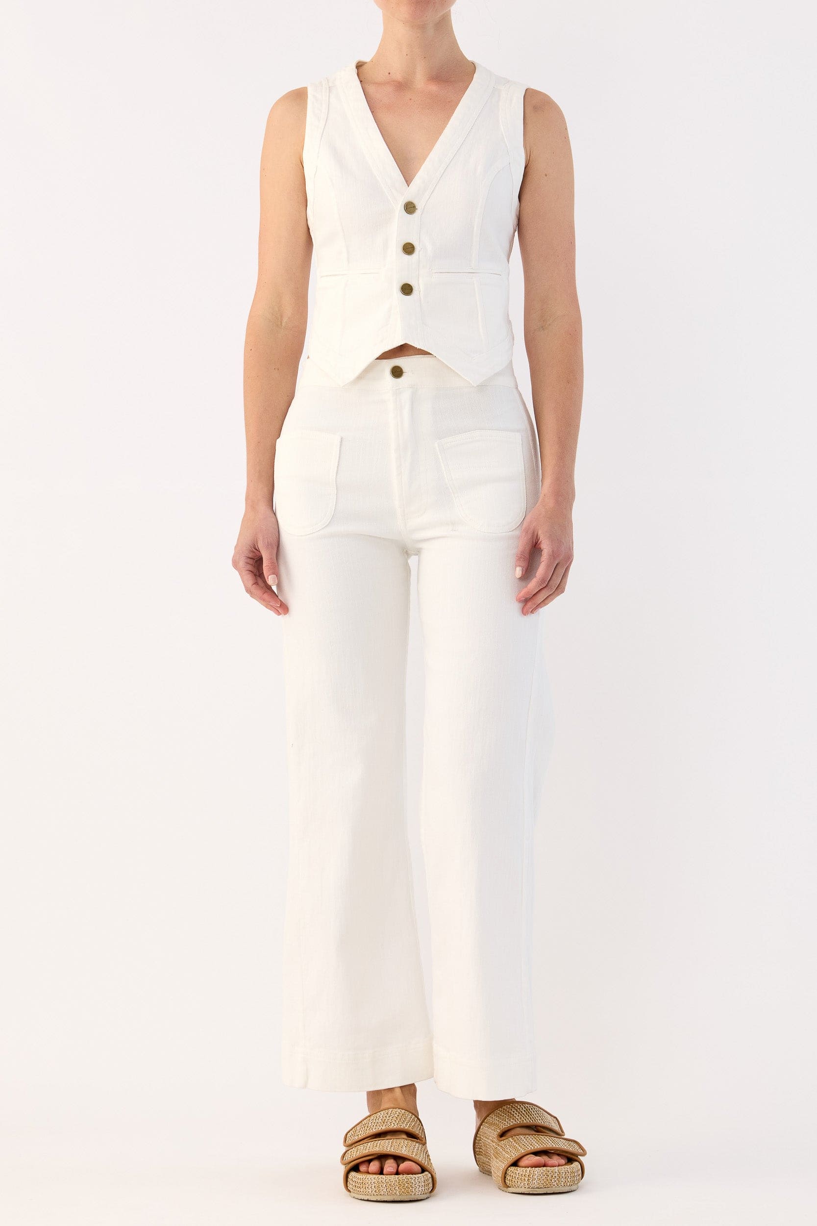 Sutton Stretch Denim Vest