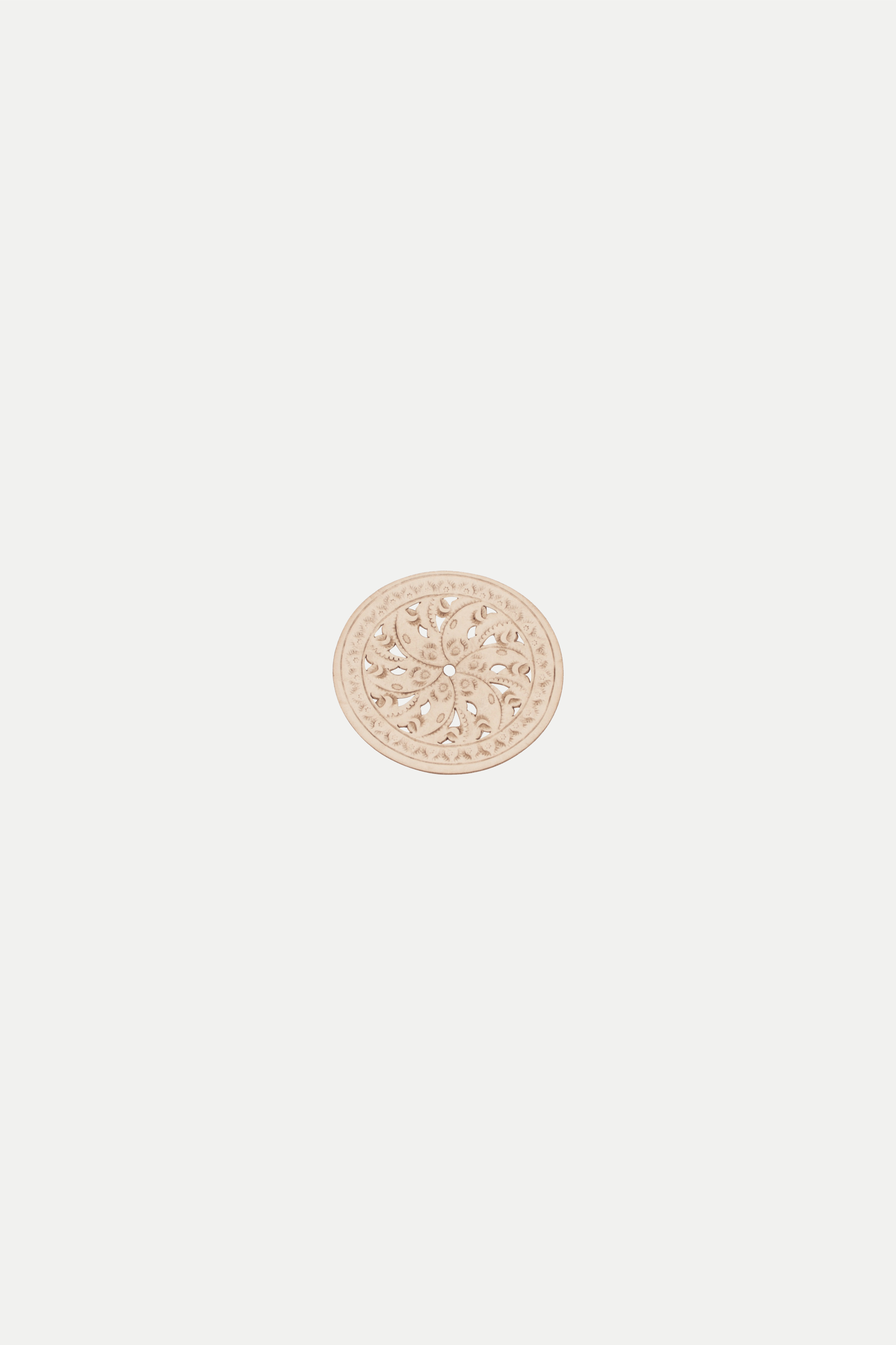 Flannel S19 Homewares FLANNEL Savant Handcut Leather Coaster (Set of 4)